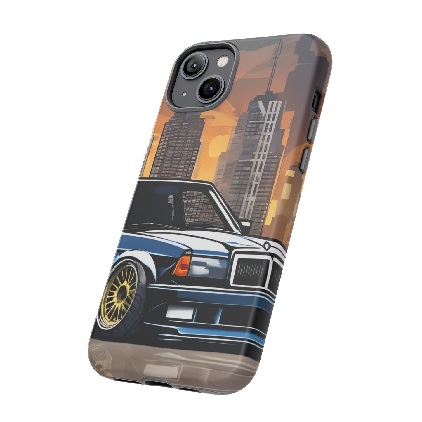 Mercedes Benz 190e Evo-Dual Layer Ultra Tough Phone Case Printify by The Night Shift Automotive Apparel