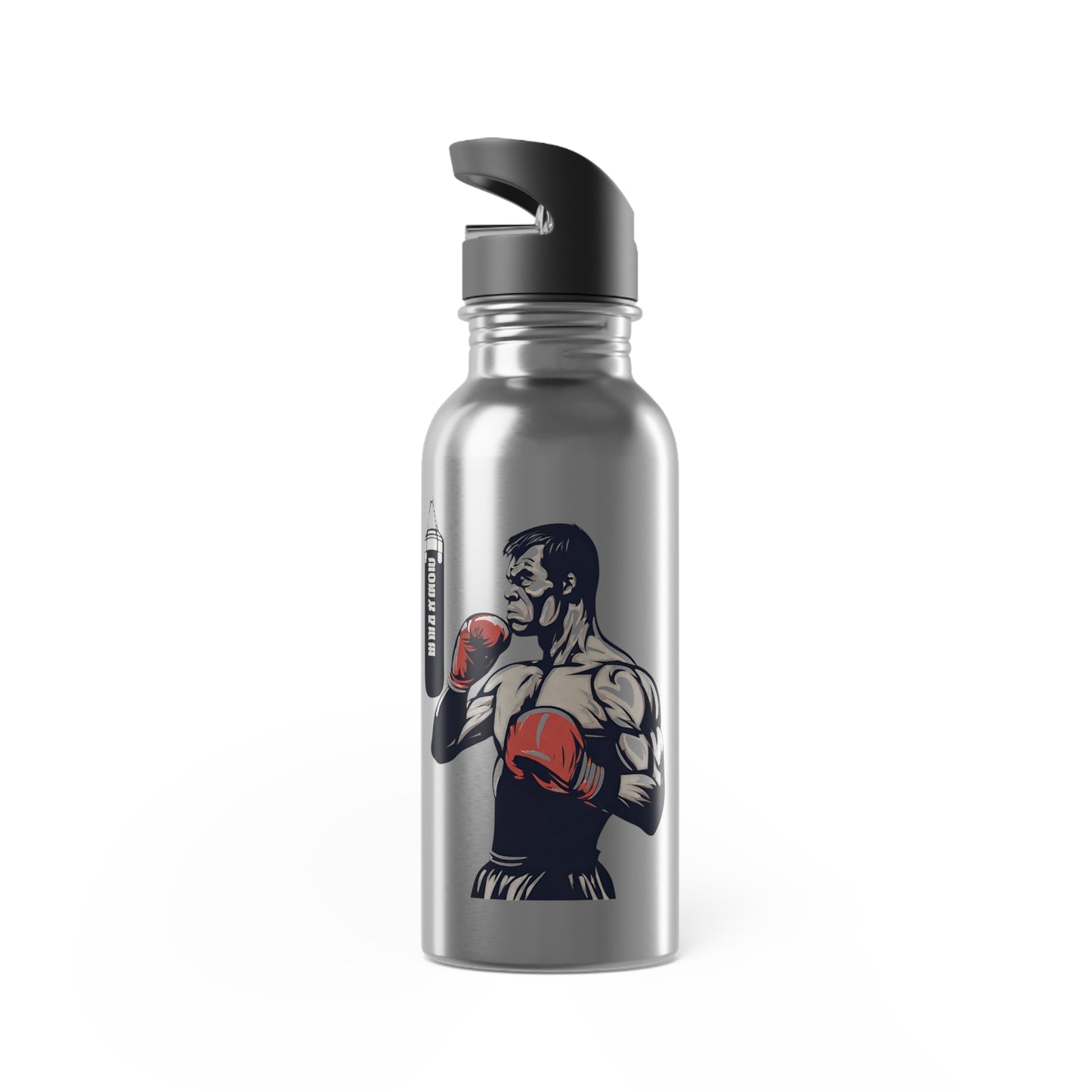 Stainless Steel Water Bottle With Straw, 20oz Printify by The Night Shift Automotive Apparel