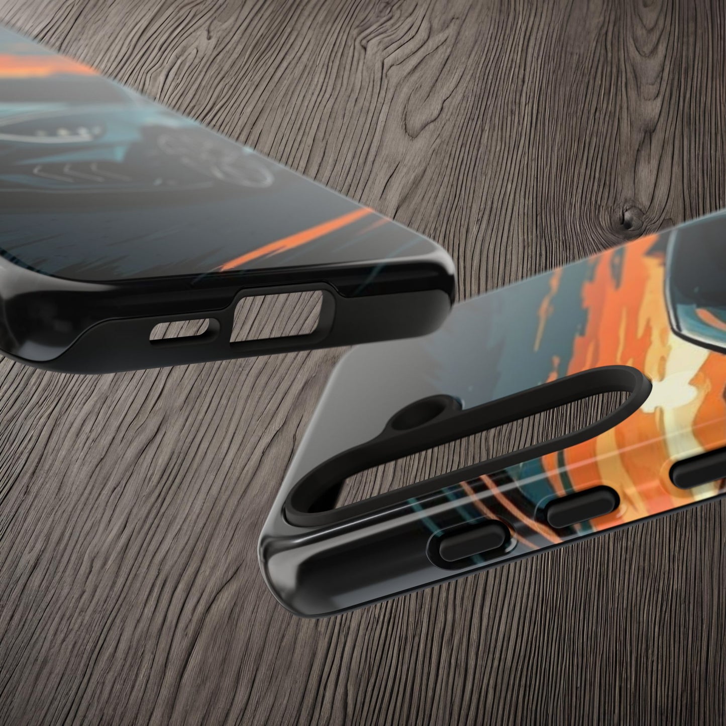 Hyundai Sonata-Sunset Drive-Dual Layer Ultra Tough Phone Case Printify by The Night Shift Automotive Apparel