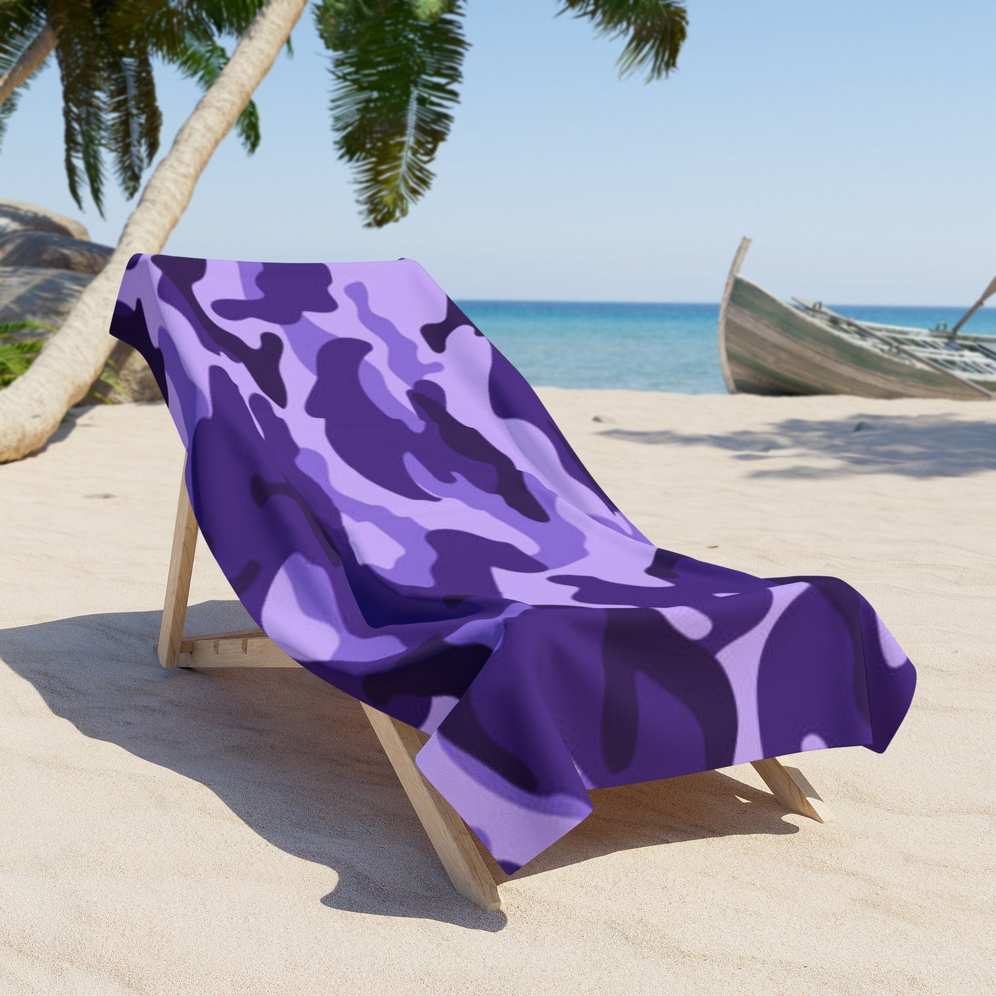Premium Beach & Shower Towel 36" × 72" Printify by The Night Shift Automotive Apparel