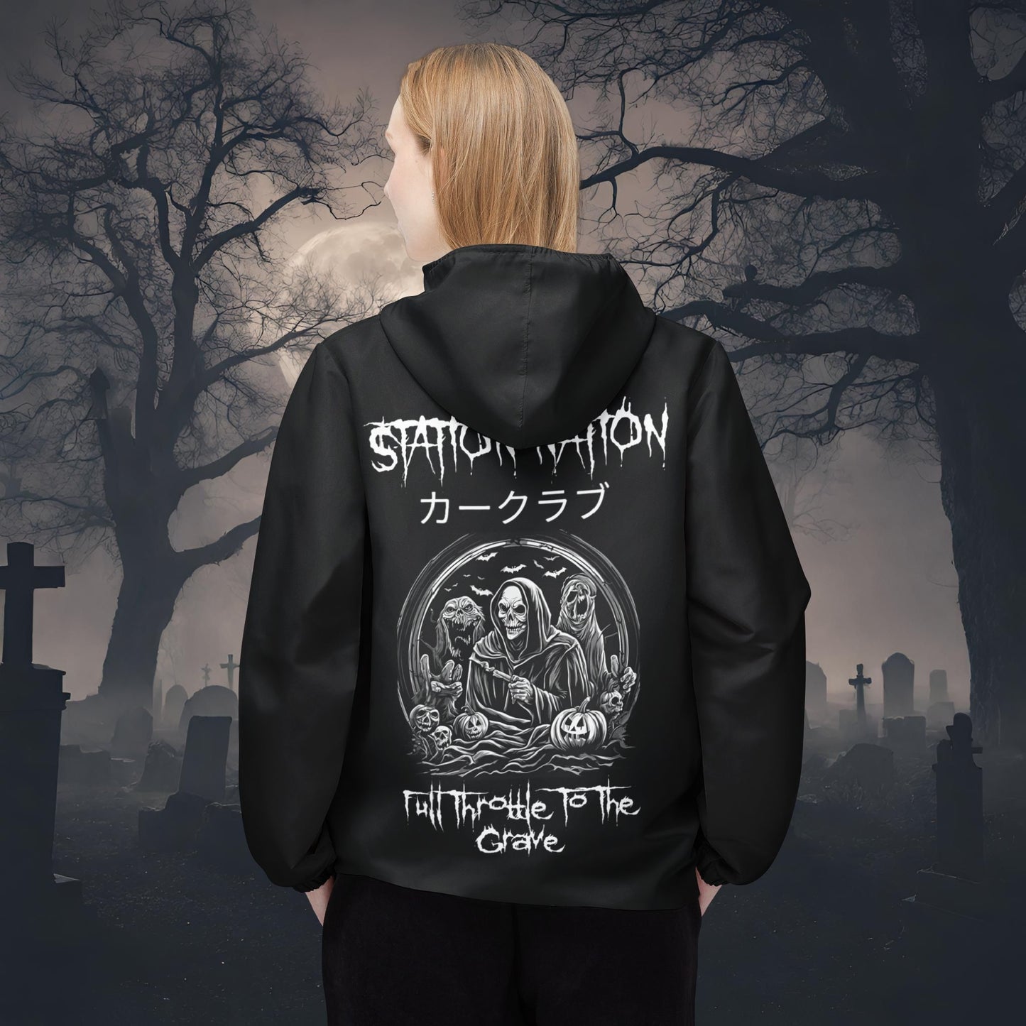 🎃 HALLOWEEN LIMITED EDITION-Windbreaker Jacket