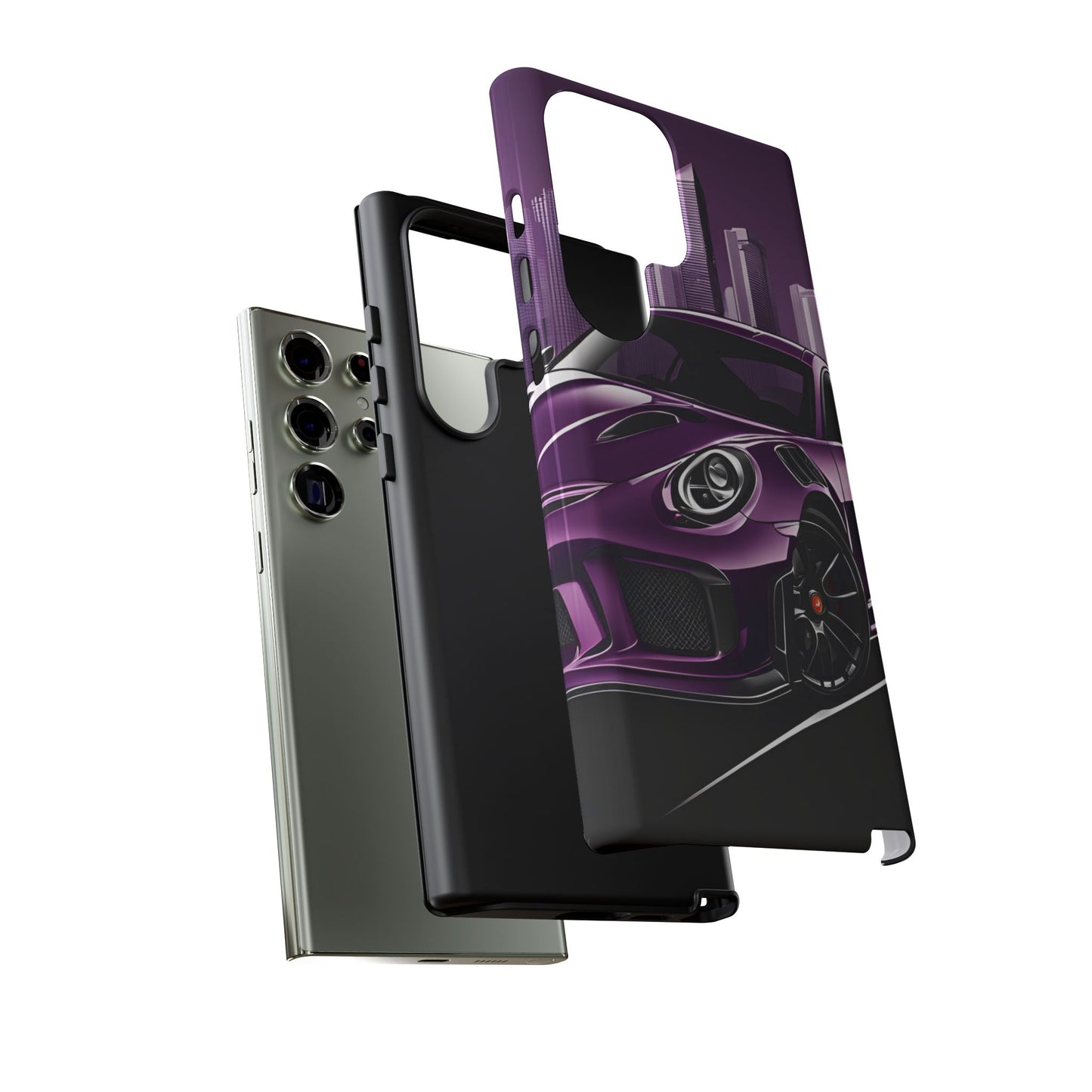 Porsche 911 GT3 RS-Dual Layer Ultra Tough Phone Case Printify by The Night Shift Automotive Apparel