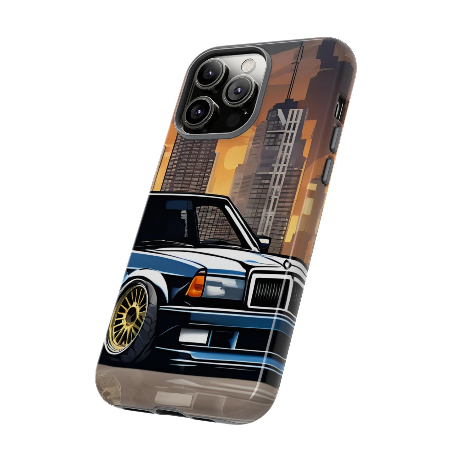 Mercedes Benz 190e Evo-Dual Layer Ultra Tough Phone Case Printify by The Night Shift Automotive Apparel