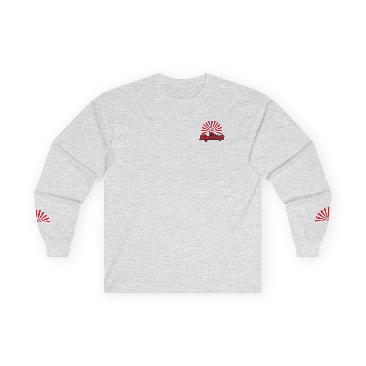 Good Vibes Panda-Premium, Ultra Soft Unisex Long Sleeve Tee Ash Printify by The Night Shift Automotive Apparel