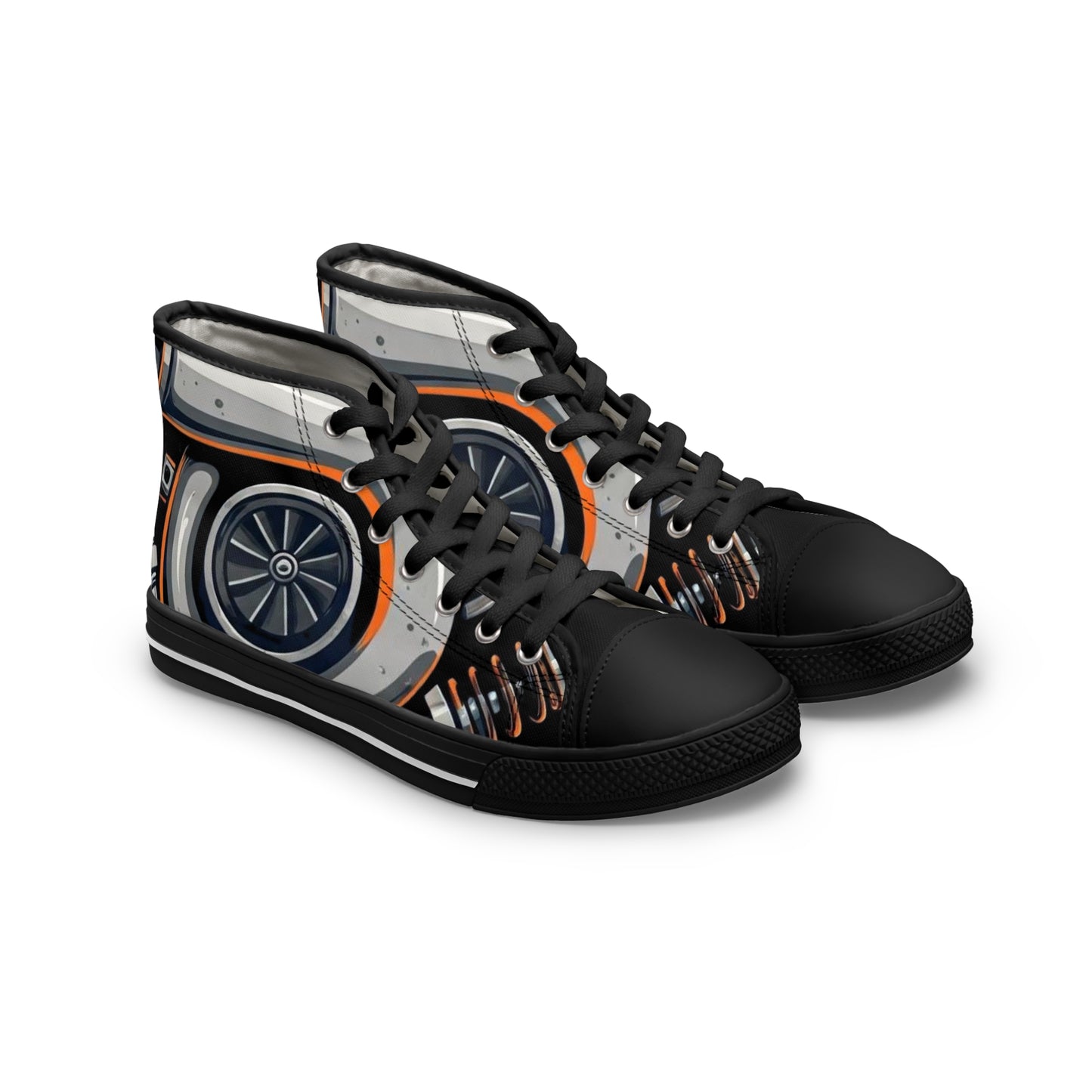 The Night Shift-Women's Canvas High Tops