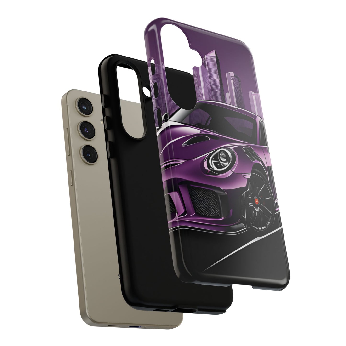 Porsche 911 GT3 RS-Dual Layer Ultra Tough Phone Case Printify by The Night Shift Automotive Apparel
