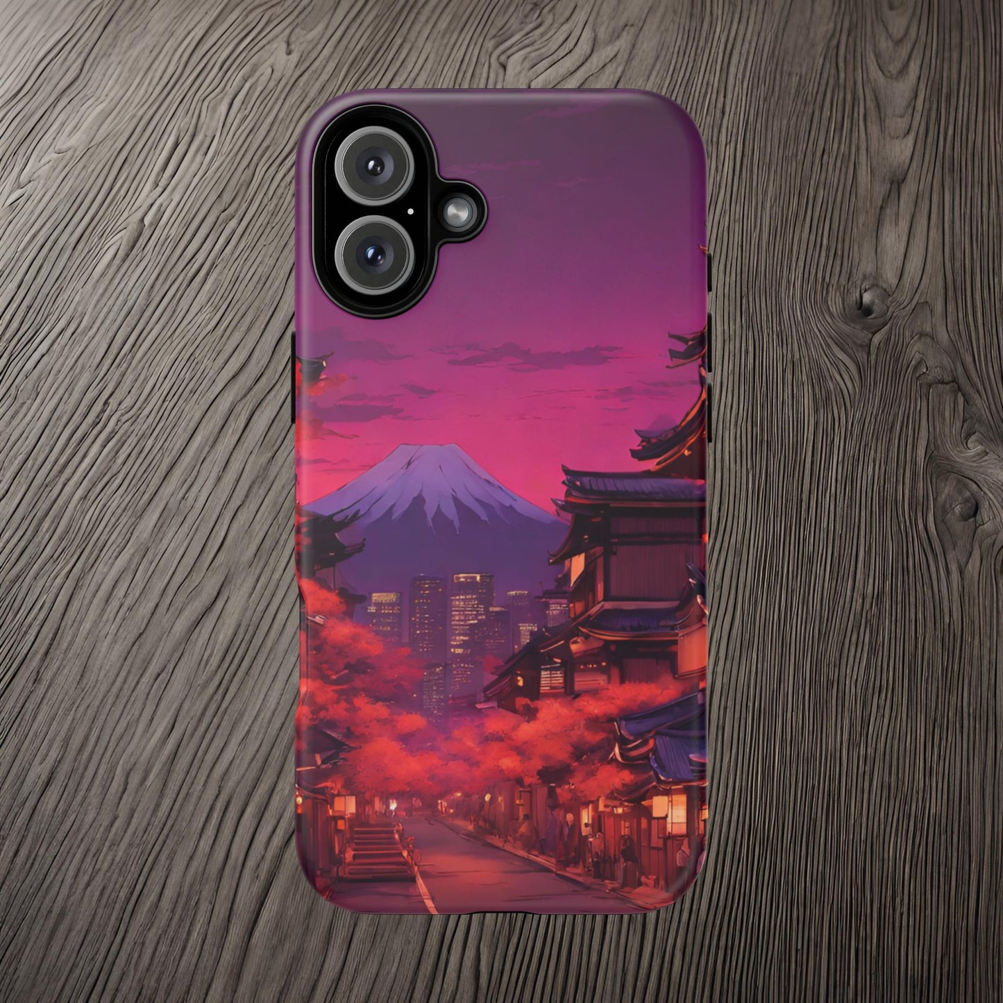 Traditional Japanese Village Countryside-Dual Layer Ultra Tough Phone Case Printify by The Night Shift Automotive Apparel
