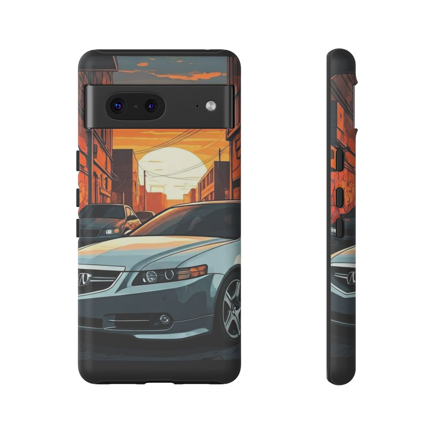 Acura TL Street Life-Dual Layer Ultra Tough Phone Case Printify by The Night Shift Automotive Apparel