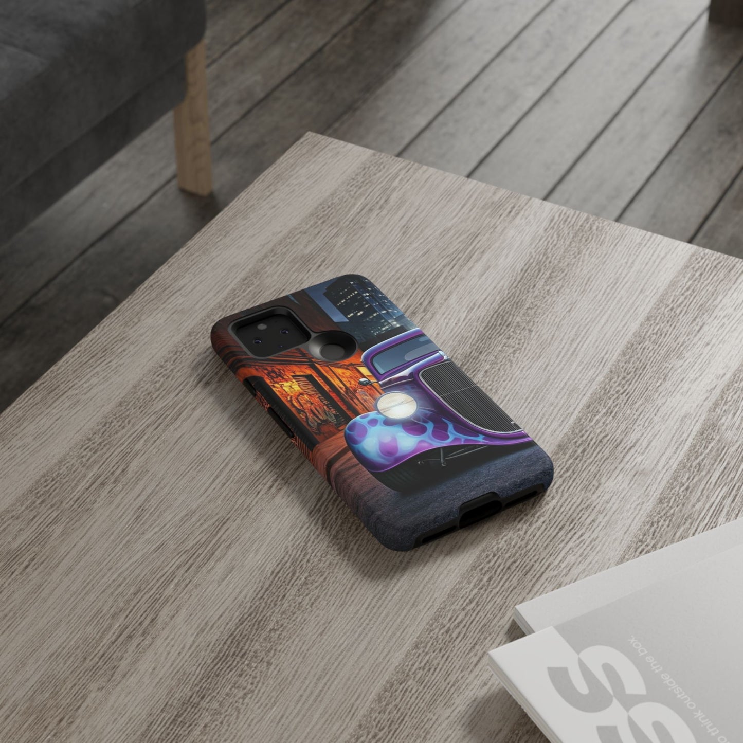 1934 Ford Street Life-Dual Layer Ultra Tough Phone Case Google Pixel 5 5G Matte Printify by The Night Shift Automotive Apparel