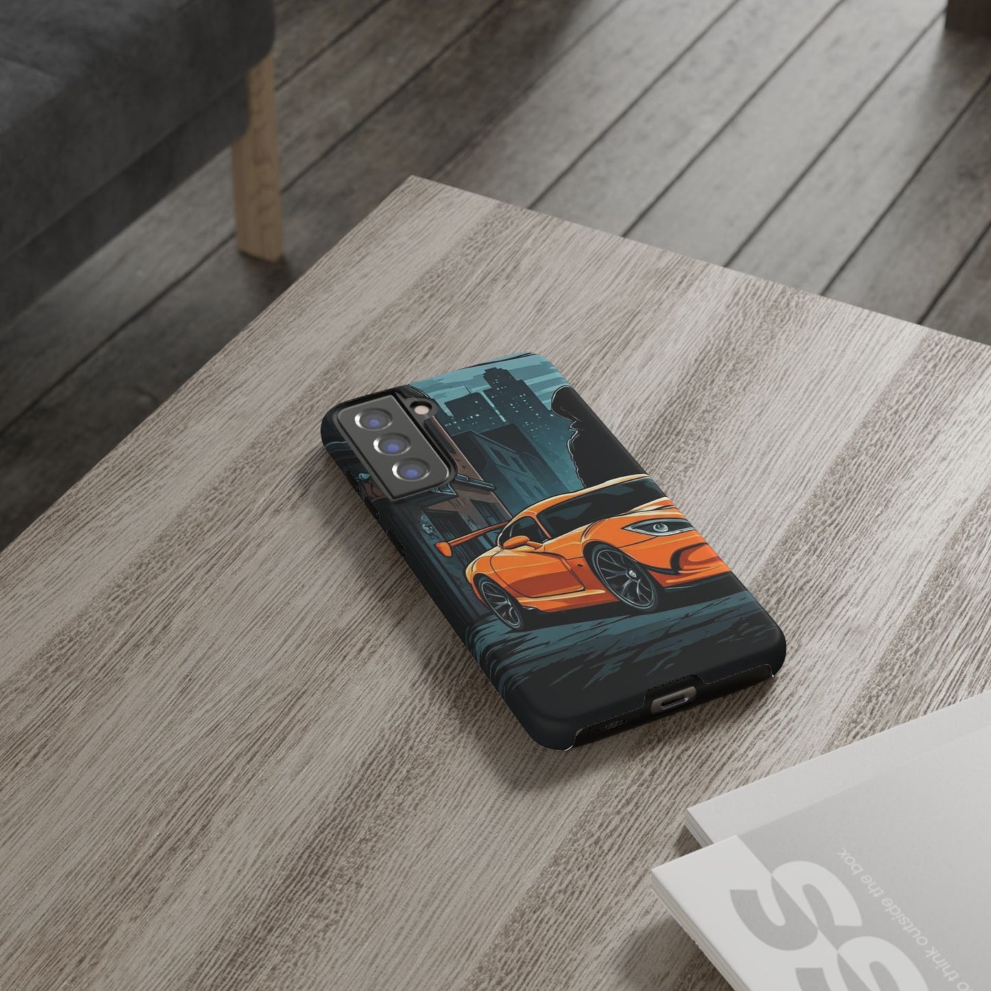 Dodge Viper SRT-10 Street Life-Dual Layer Ultra Tough Phone Case Samsung Galaxy S21 FE Matte Printify by The Night Shift Automotive Apparel
