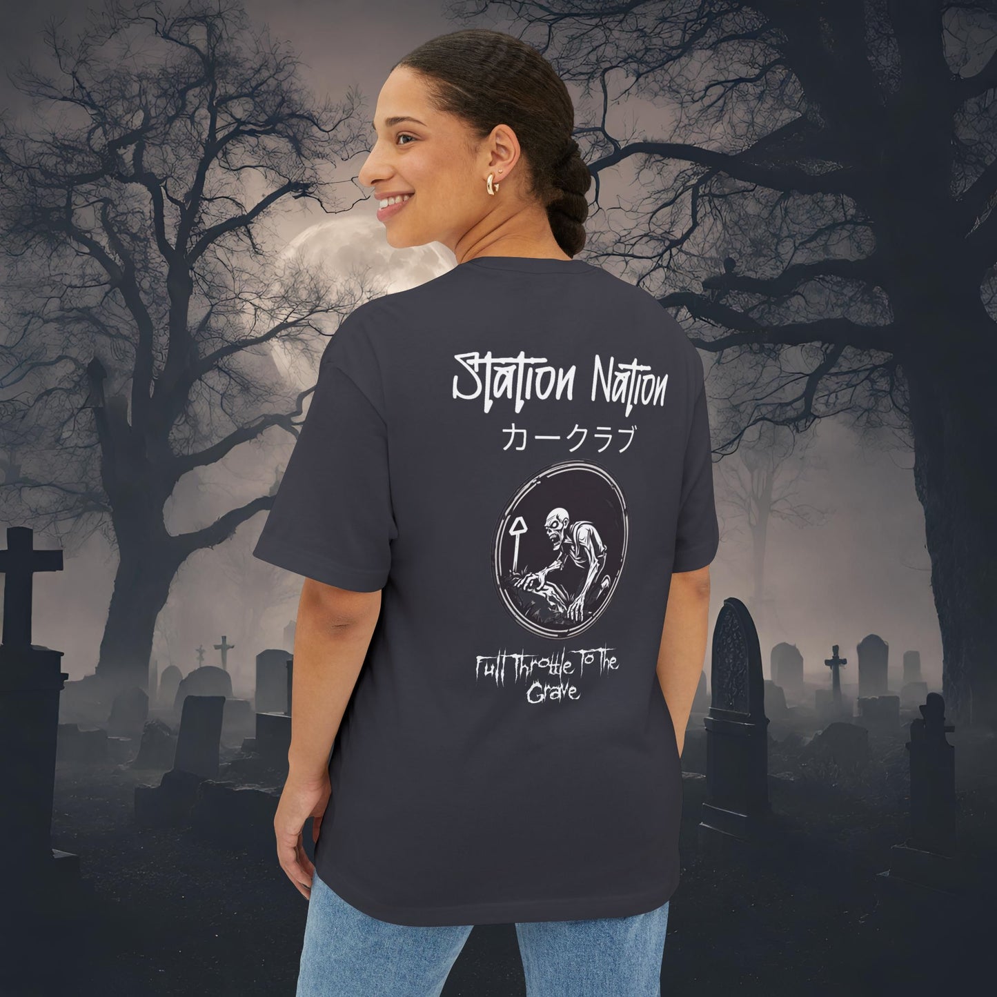 HALLOWEEN LIMITED EDITION-Premium, Ultra Soft Oversized Boxy Tee
