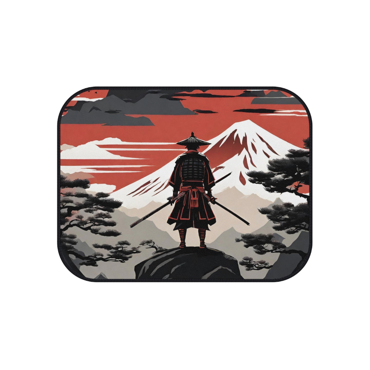 The Way Of The Samurai-Premium, High Quality Car Floor Mats (Set of 4) Printify by The Night Shift Automotive Apparel