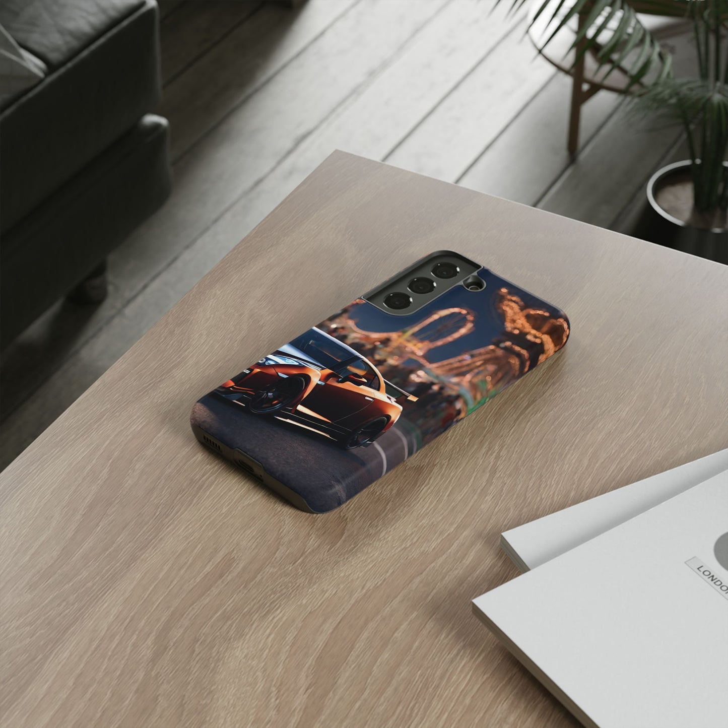 Nissan GTR R35-Dual Layer Ultra Tough Phone Case Samsung Galaxy S22 Matte Printify by The Night Shift Automotive Apparel