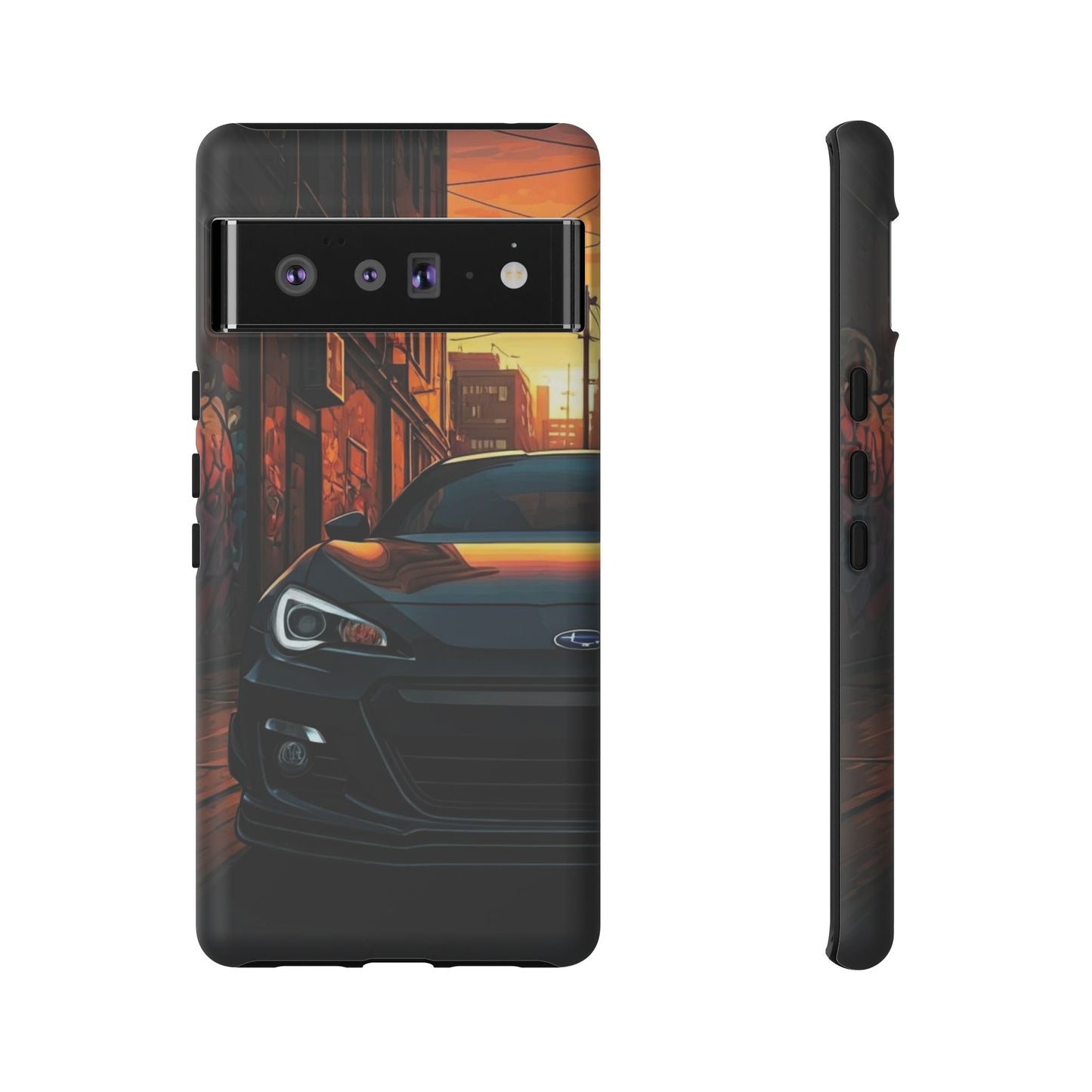 Subaru BRZ Street Life-Dual Layer Ultra Tough Phone Case Printify by The Night Shift Automotive Apparel