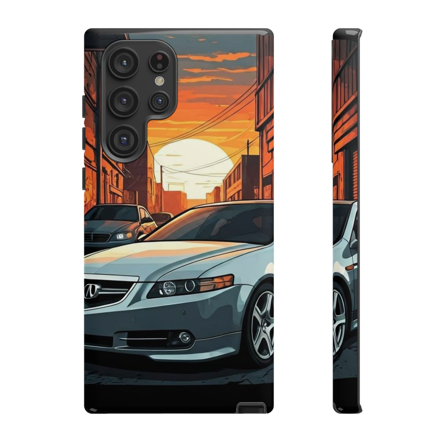 Acura TL Street Life-Dual Layer Ultra Tough Phone Case Printify by The Night Shift Automotive Apparel