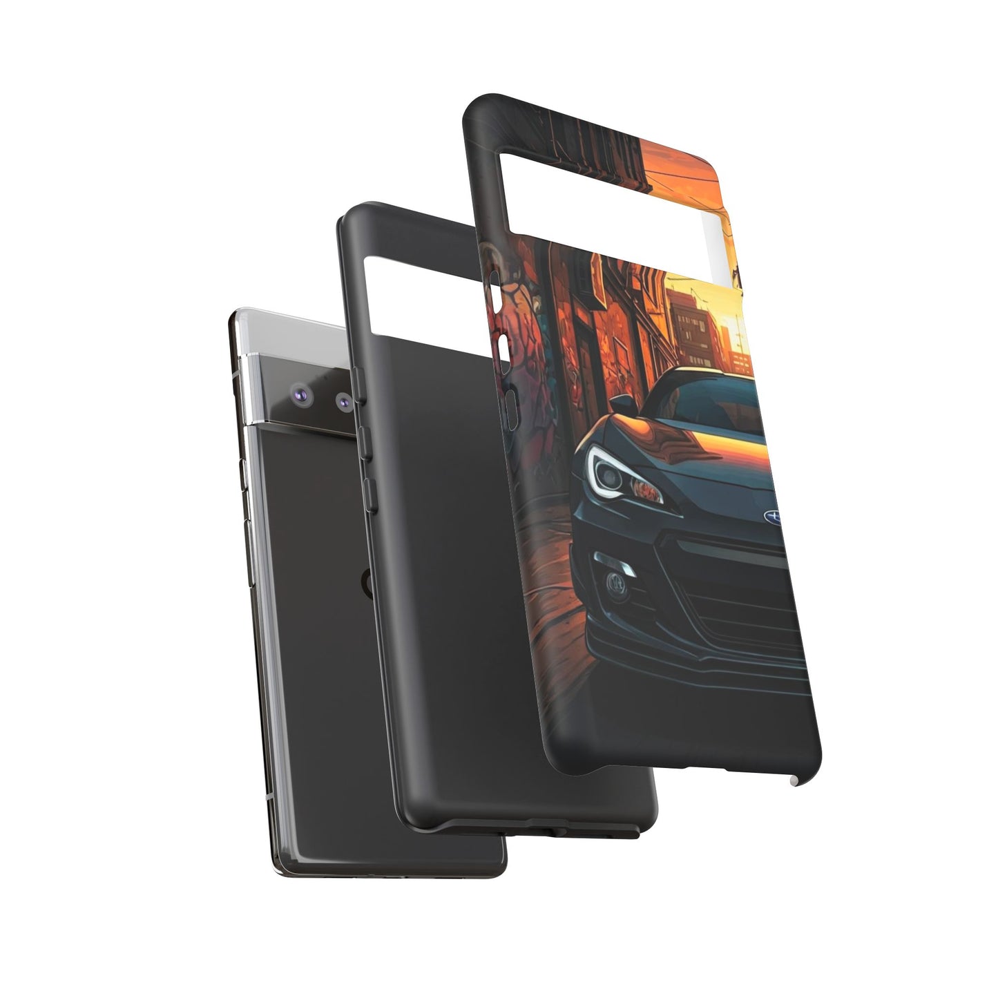Subaru BRZ Street Life-Dual Layer Ultra Tough Phone Case Printify by The Night Shift Automotive Apparel