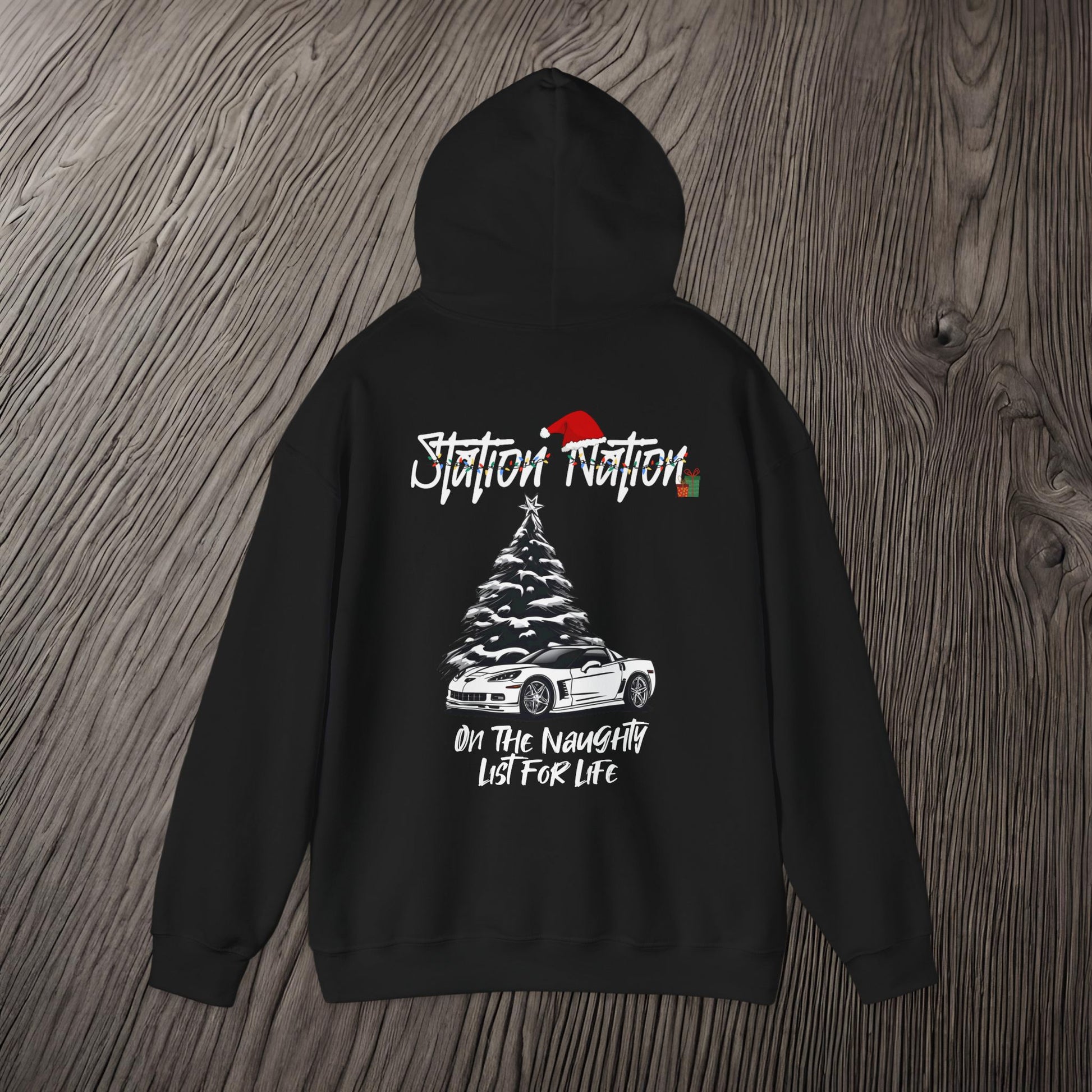 🎁 Christmas Limited Edition Station Nation-Ultra Soft, Premium Hoodie Printify by The Night Shift Automotive Apparel