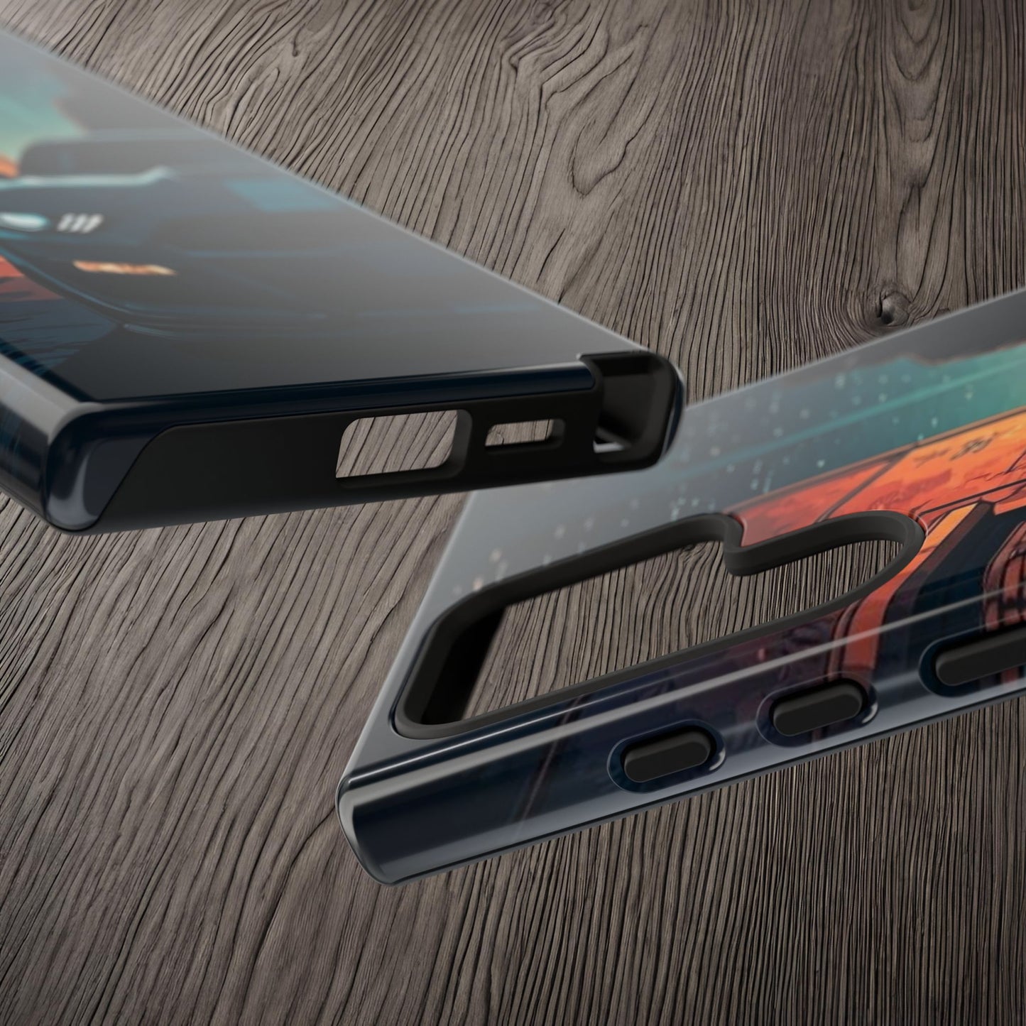 Ford Mustang Shelby GT350 Street Life-Dual Layer Ultra Tough Phone Case Printify by The Night Shift Automotive Apparel