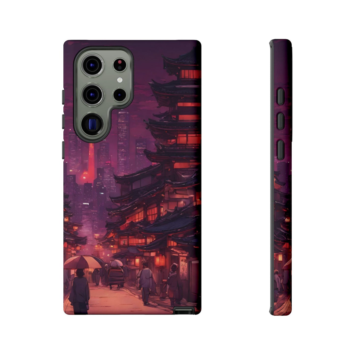Traditional Japanese Village Countryside-Dual Layer Ultra Tough Phone Case Printify by The Night Shift Automotive Apparel