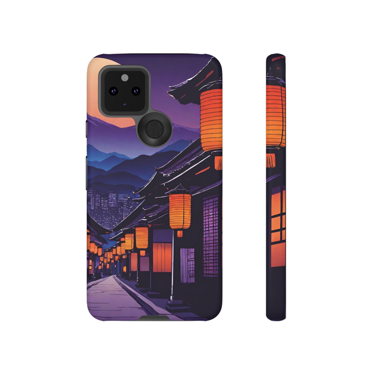 Traditional Japanese Village Countryside-Dual Layer Ultra Tough Phone Case Printify by The Night Shift Automotive Apparel