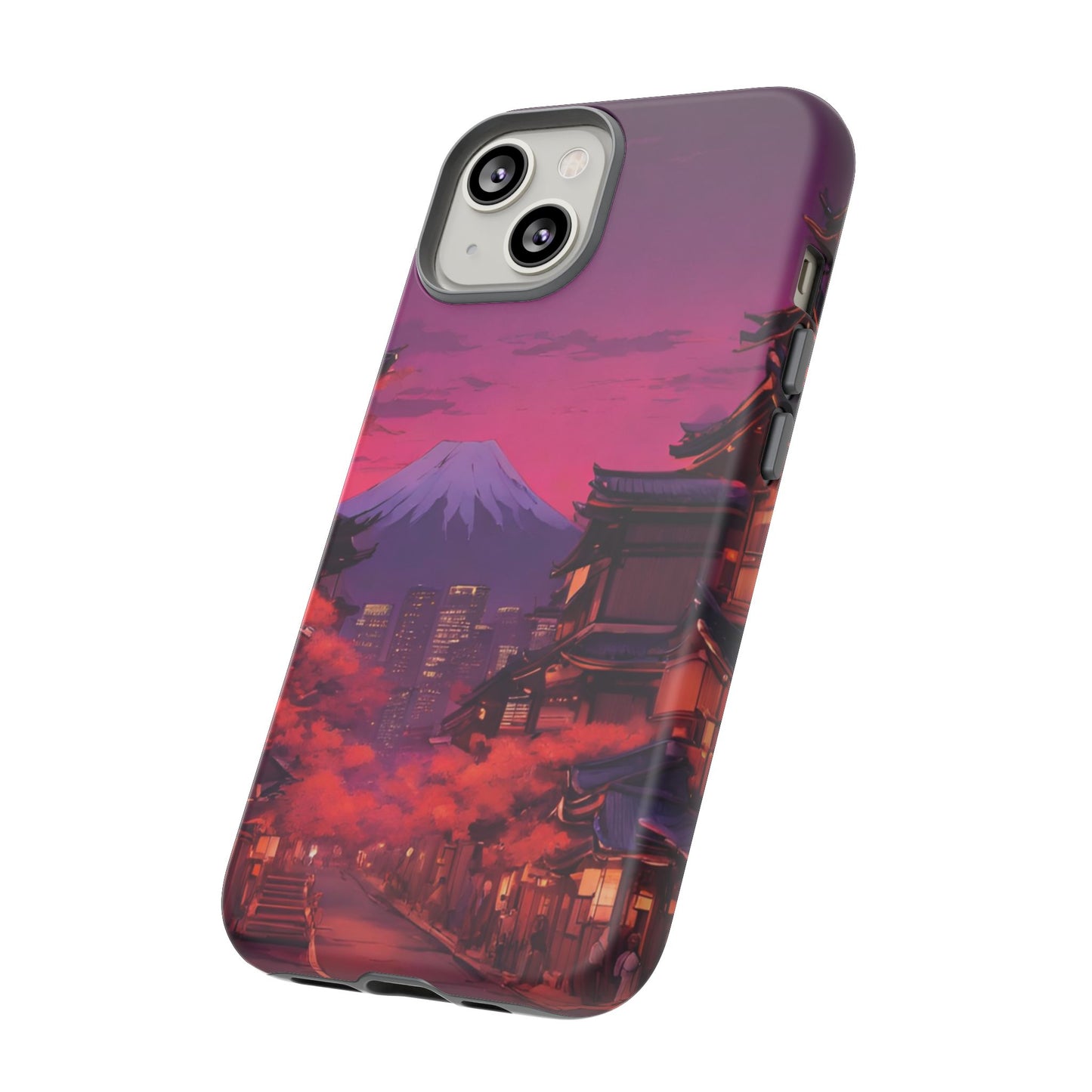 Traditional Japanese Village Countryside-Dual Layer Ultra Tough Phone Case Printify by The Night Shift Automotive Apparel