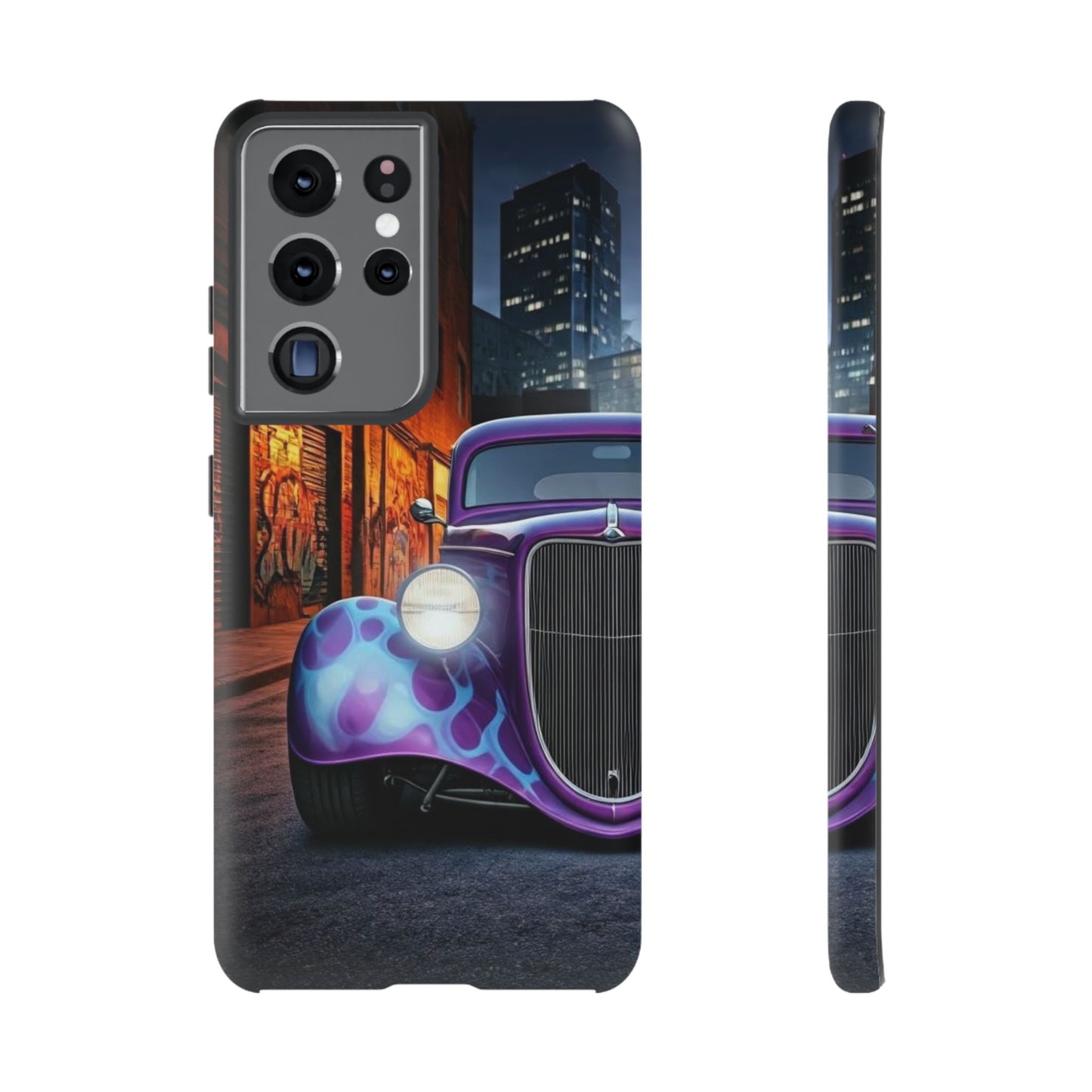 1934 Ford Street Life-Dual Layer Ultra Tough Phone Case Samsung Galaxy S21 Ultra Matte Printify by The Night Shift Automotive Apparel