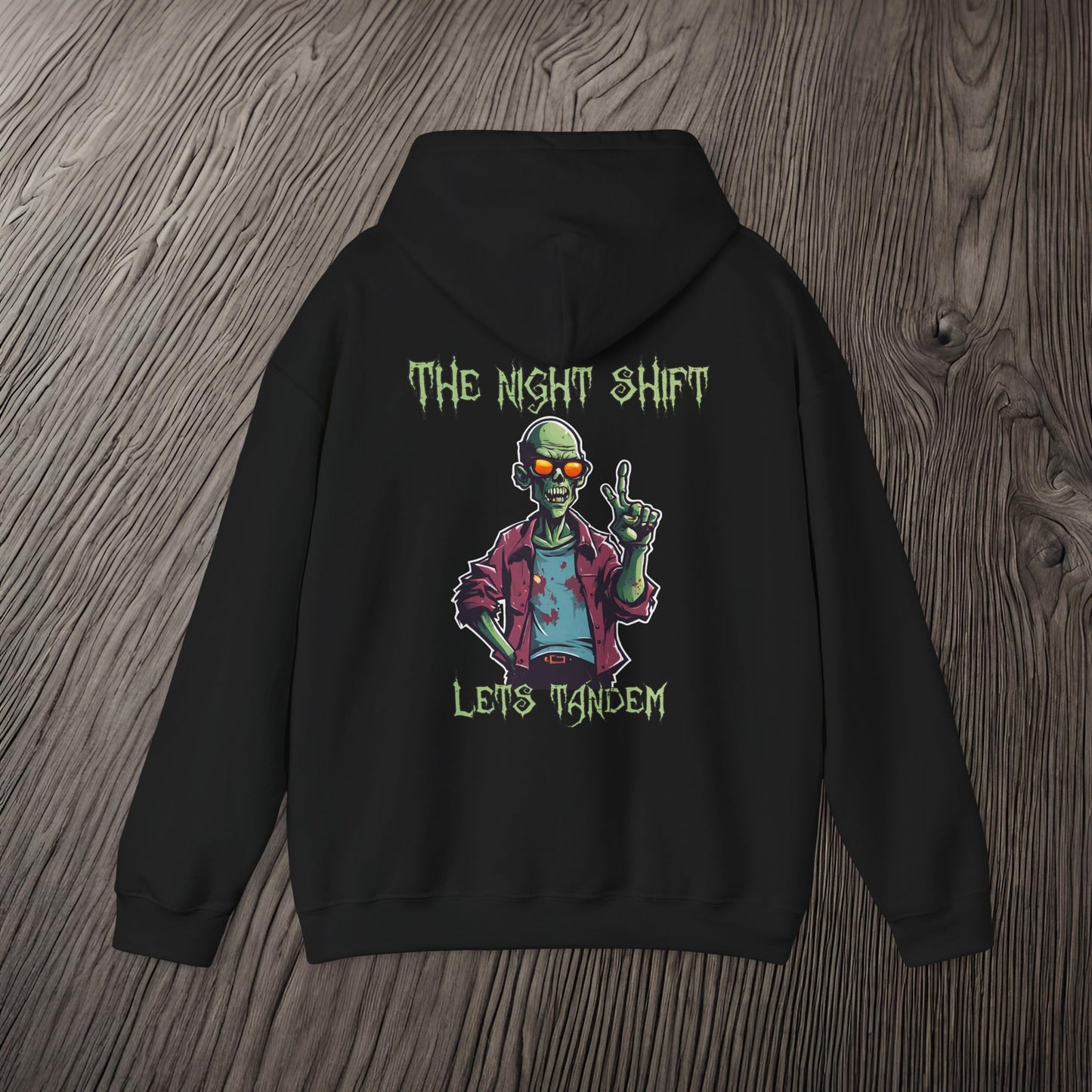 Lets Tandem Zombie-Ultra Soft, Premium Hoodie Printify by The Night Shift Automotive Apparel