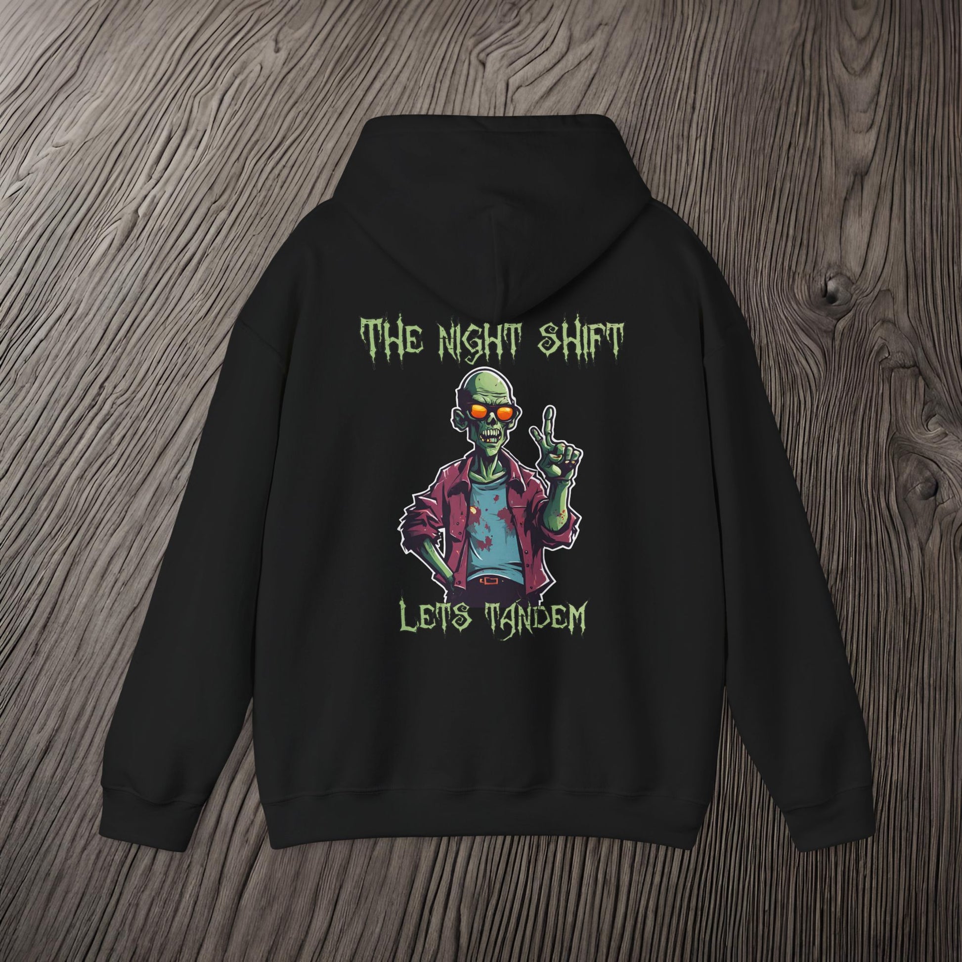 Lets Tandem Zombie-Ultra Soft, Premium Hoodie Printify by The Night Shift Automotive Apparel