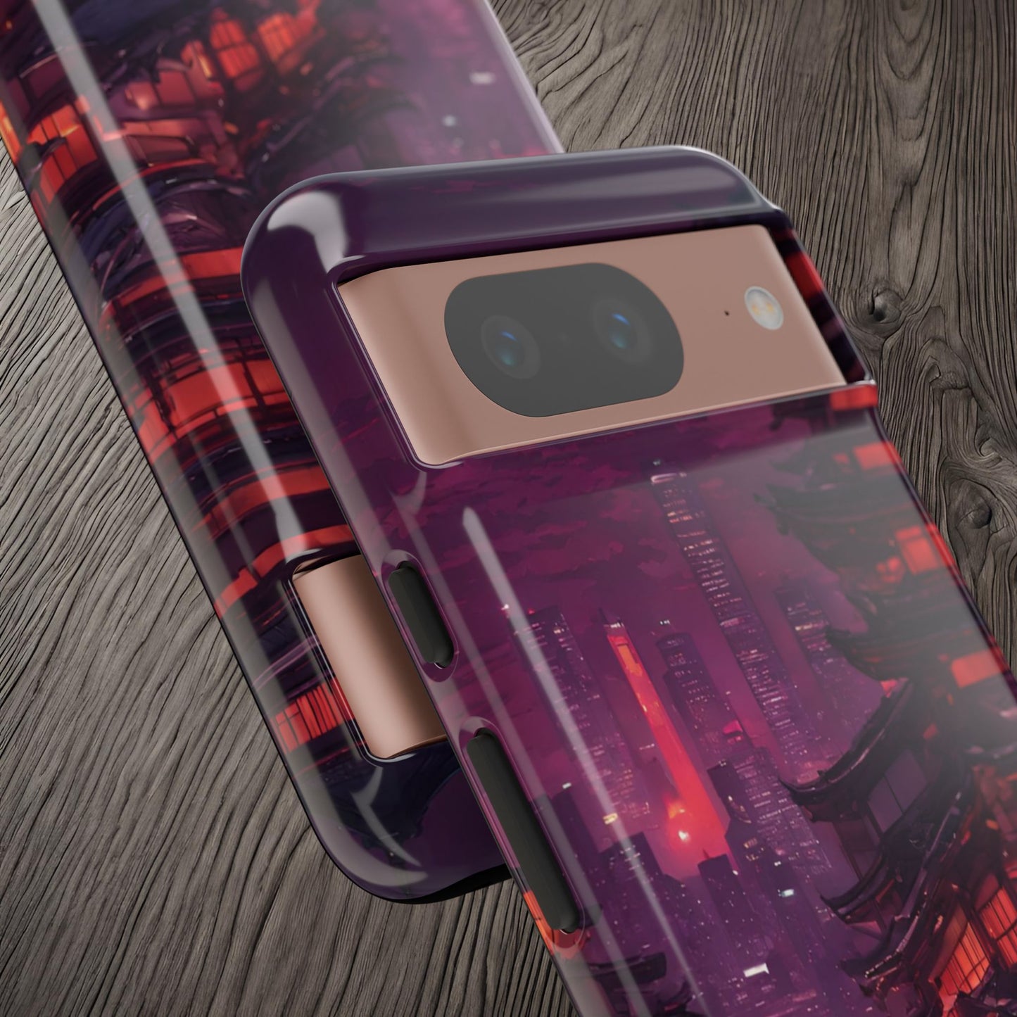 Traditional Japanese Village Countryside-Dual Layer Ultra Tough Phone Case Printify by The Night Shift Automotive Apparel
