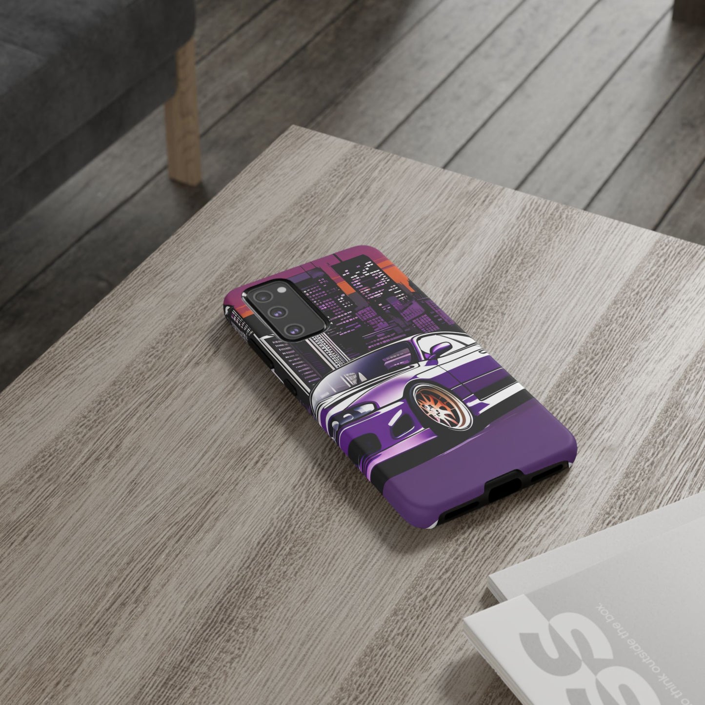 Nissan 240sx S15-Dual Layer Ultra Tough Phone Case Samsung Galaxy S20 FE Matte Printify by The Night Shift Automotive Apparel
