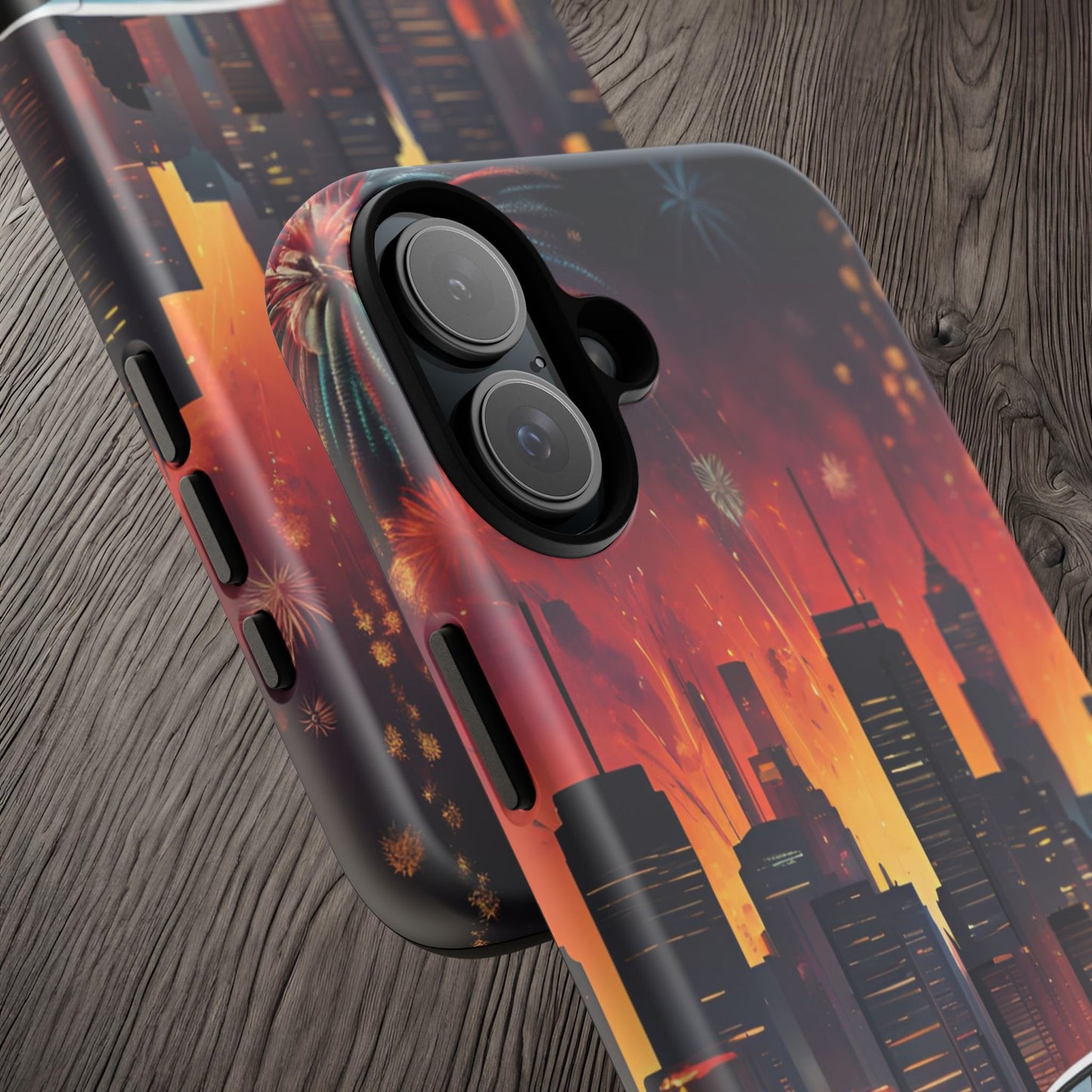 Volkswagon Golf GTI Fireworks-Dual Layer Ultra Tough Phone Case Printify by The Night Shift Automotive Apparel