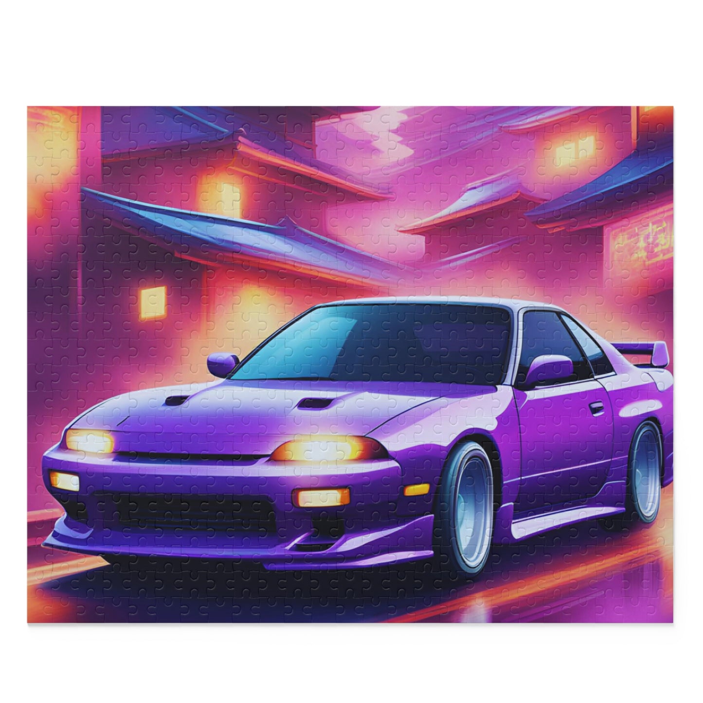 Puzzle (500-Piece) 20" × 16" (500 pcs) Printify by The Night Shift Automotive Apparel