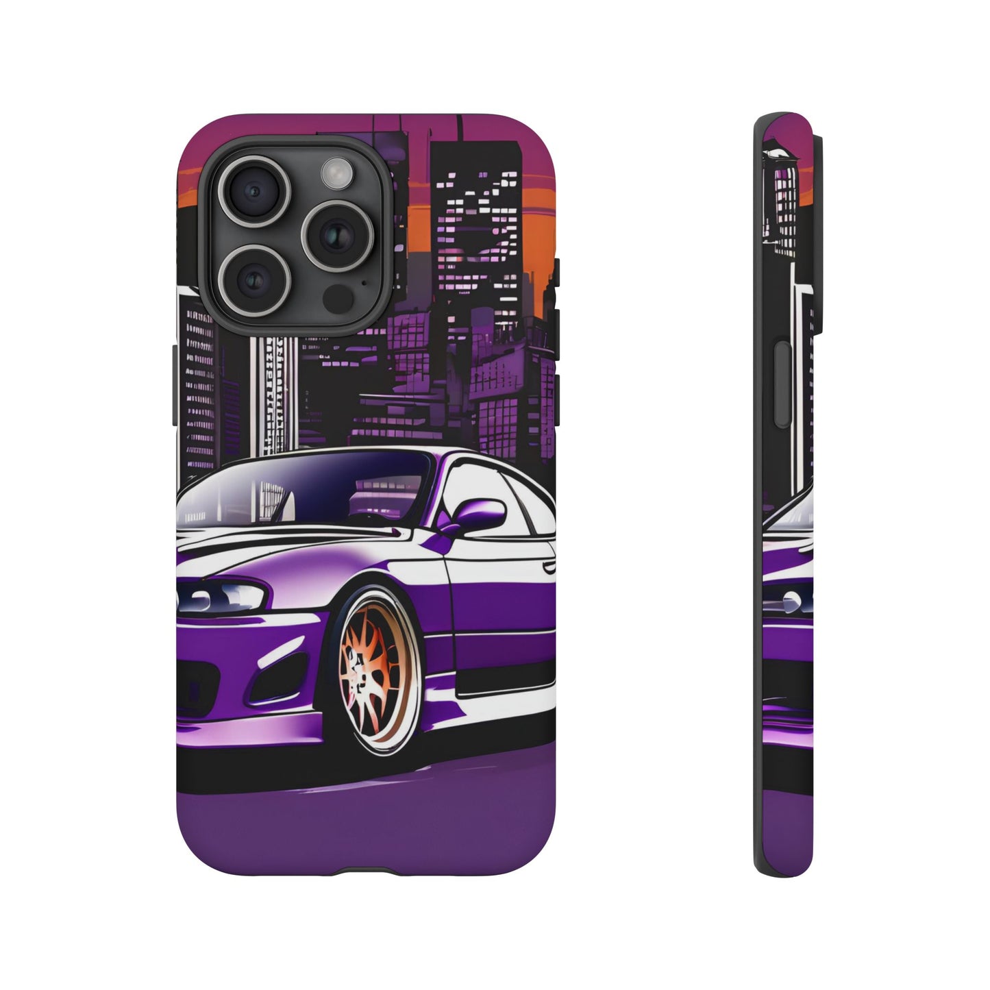 Nissan 240sx S15-Dual Layer Ultra Tough Phone Case Printify by The Night Shift Automotive Apparel