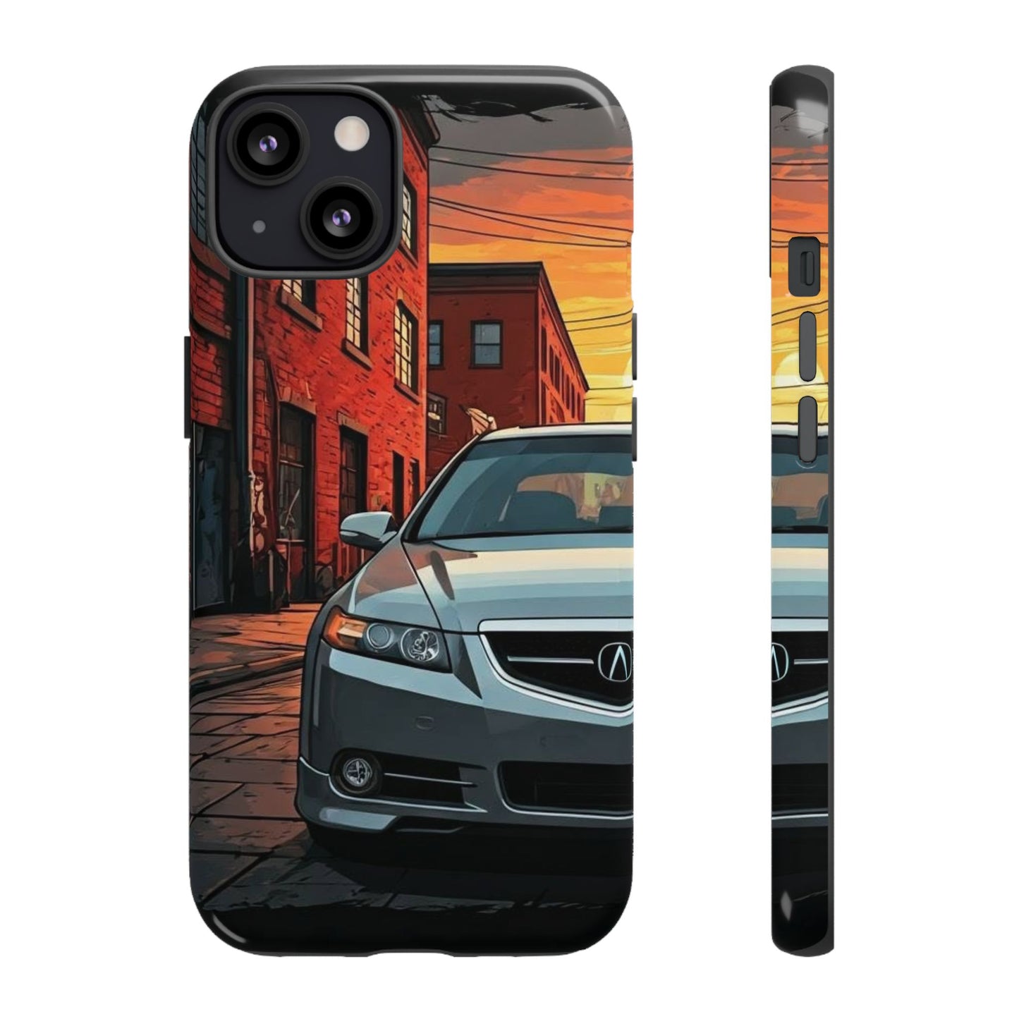 Acura TL Street Life-Dual Layer Ultra Tough Phone Case Printify by The Night Shift Automotive Apparel