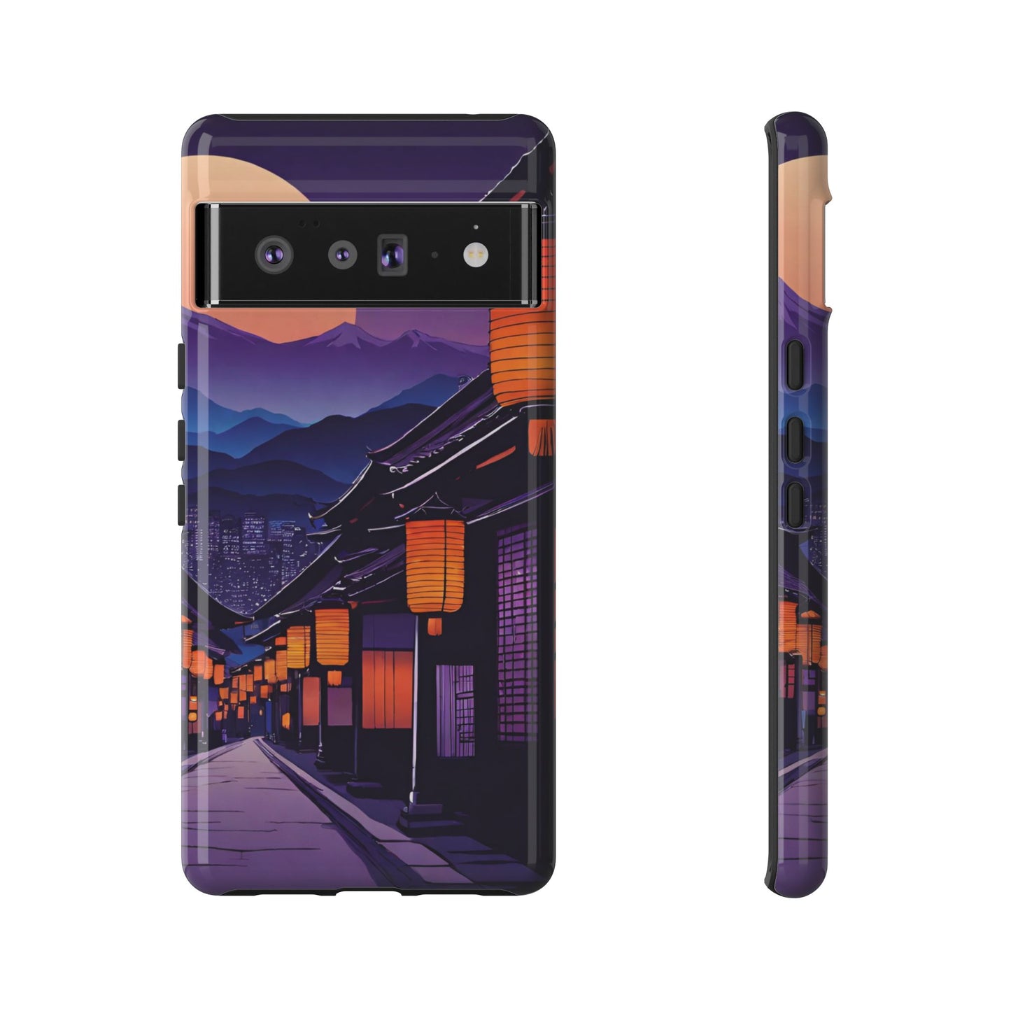 Traditional Japanese Village Countryside-Dual Layer Ultra Tough Phone Case Printify by The Night Shift Automotive Apparel