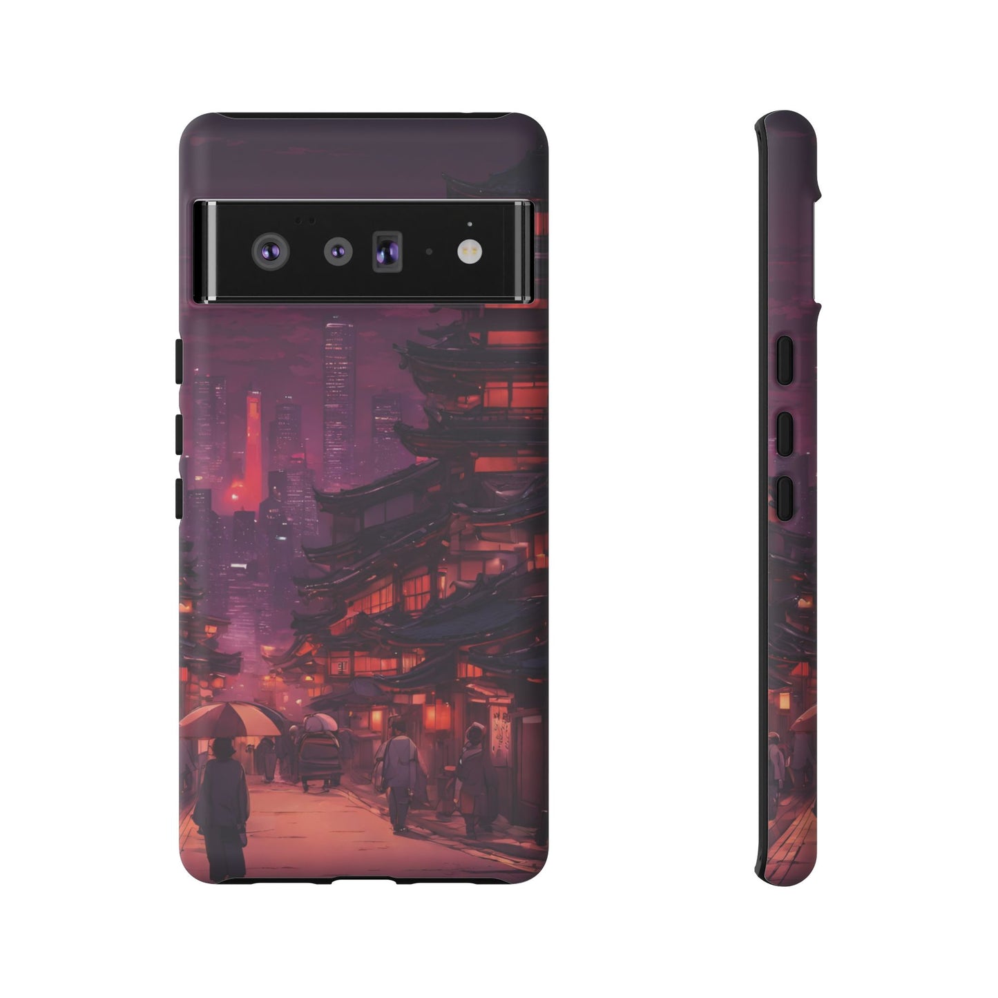 Traditional Japanese Village Countryside-Dual Layer Ultra Tough Phone Case Printify by The Night Shift Automotive Apparel