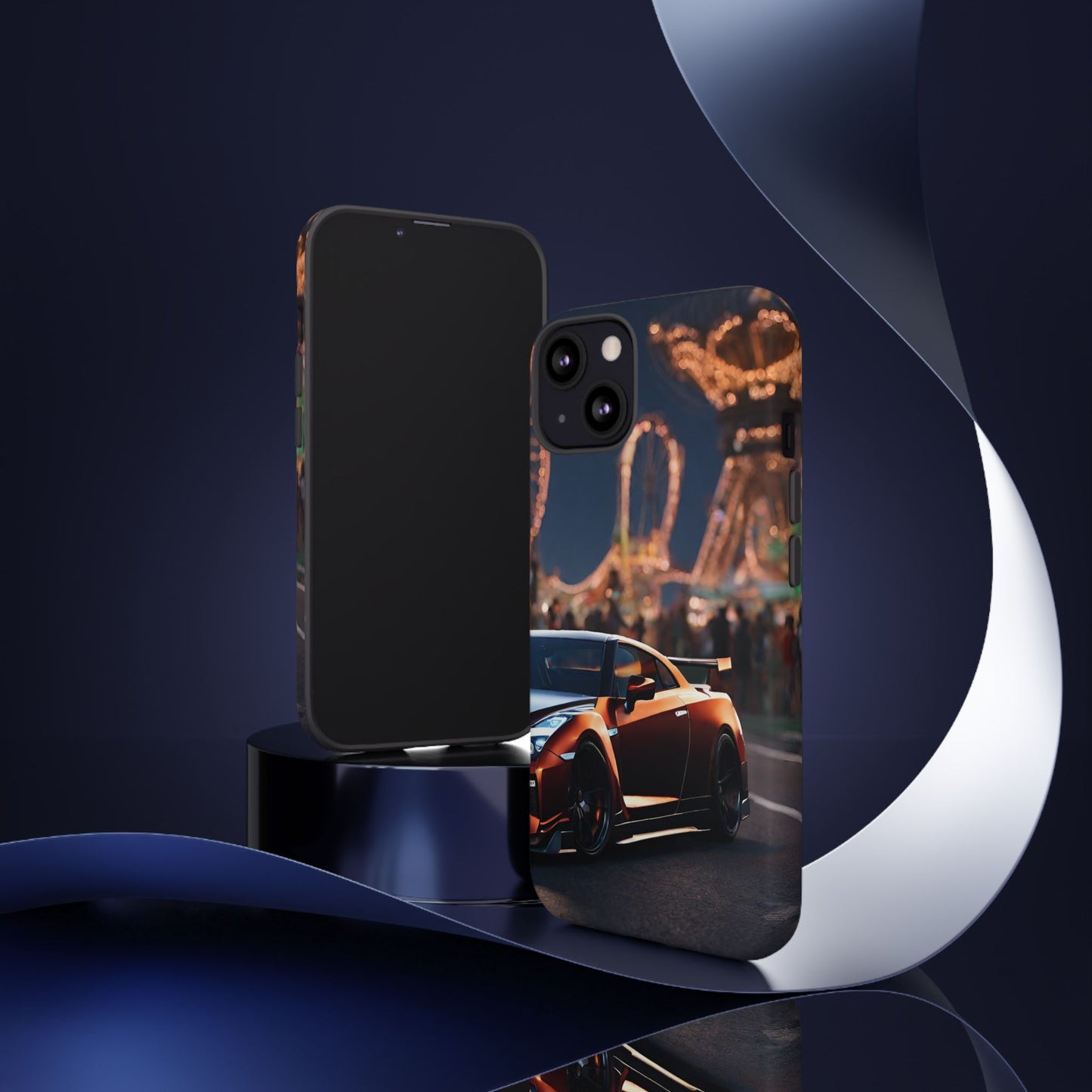 Nissan GTR R35-Dual Layer Ultra Tough Phone Case iPhone 13 Matte Printify by The Night Shift Automotive Apparel