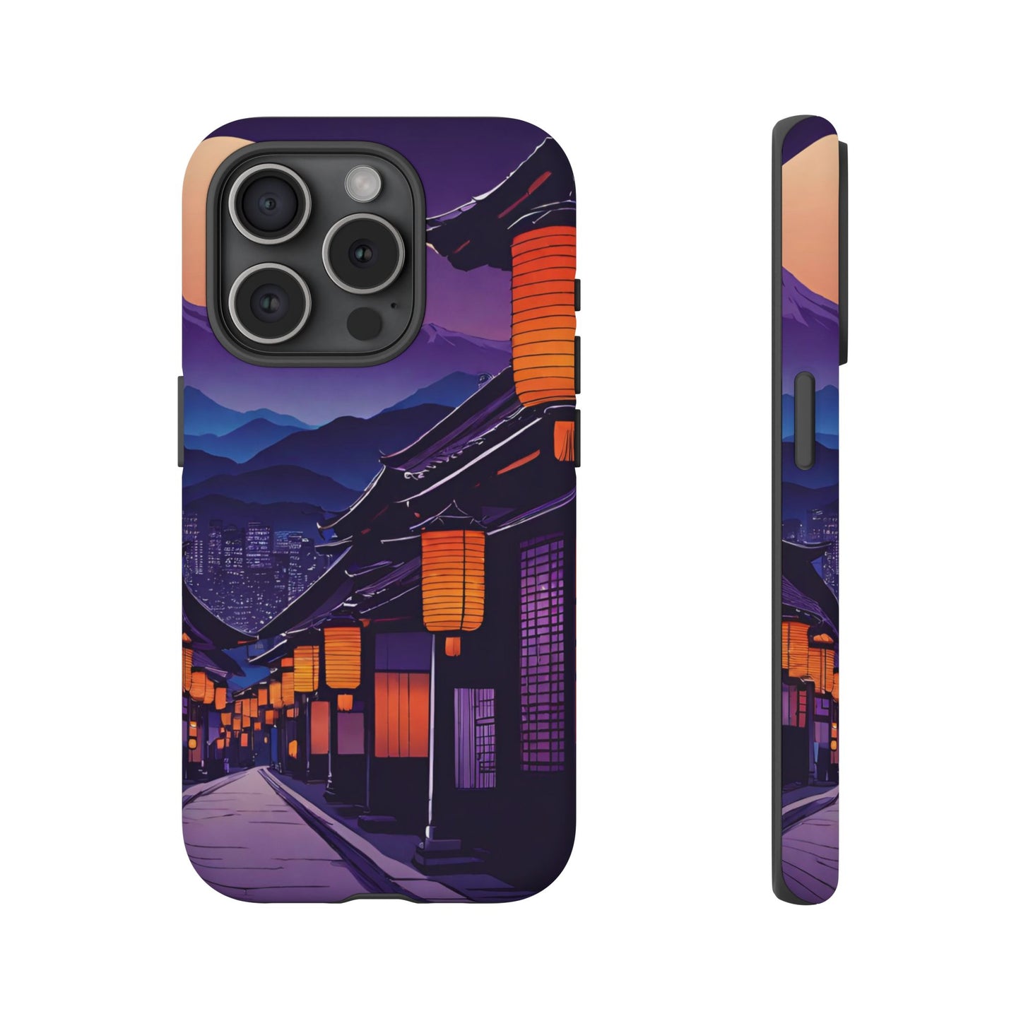 Traditional Japanese Village Countryside-Dual Layer Ultra Tough Phone Case Printify by The Night Shift Automotive Apparel