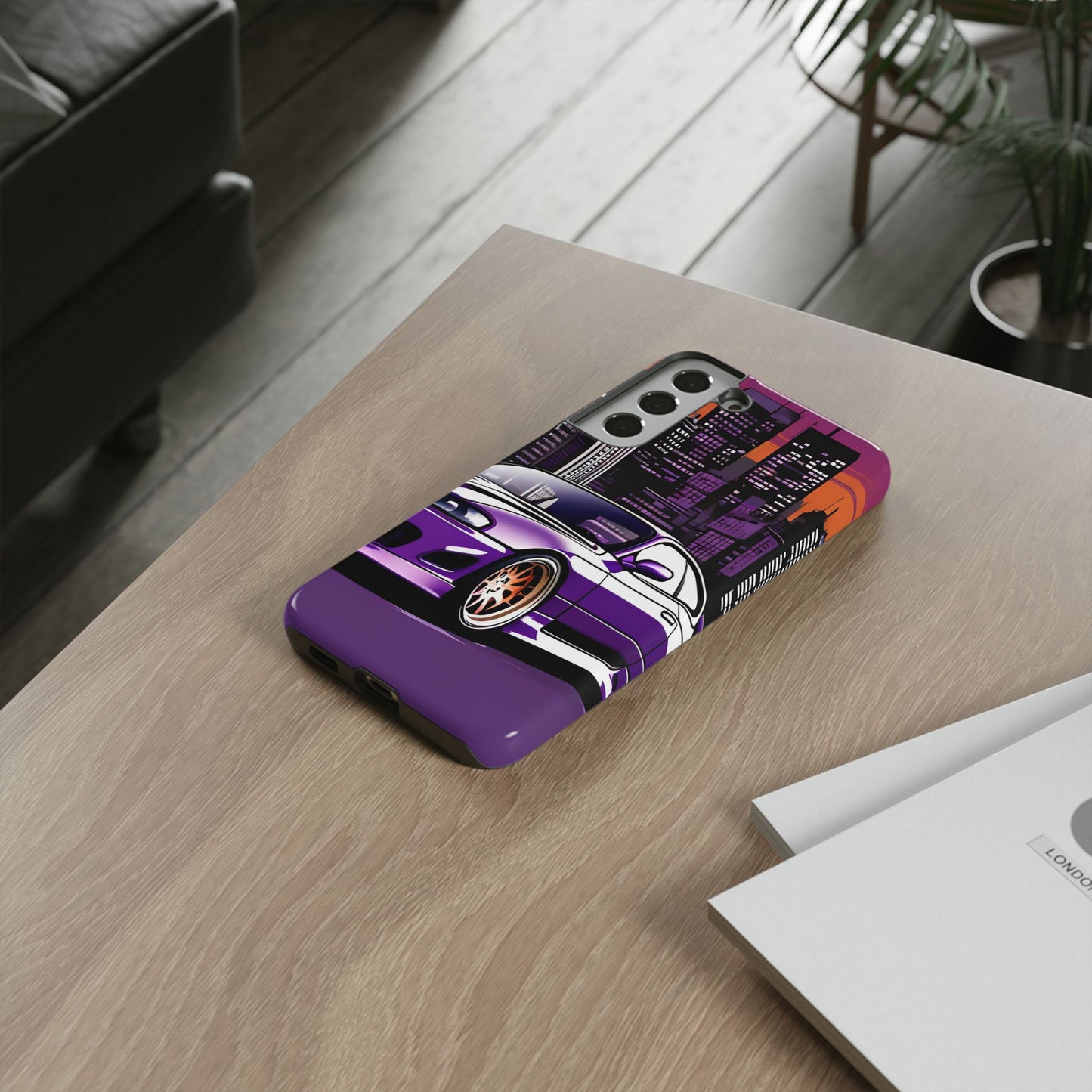 Nissan 240sx S15-Dual Layer Ultra Tough Phone Case Samsung Galaxy S22 Plus Glossy Printify by The Night Shift Automotive Apparel