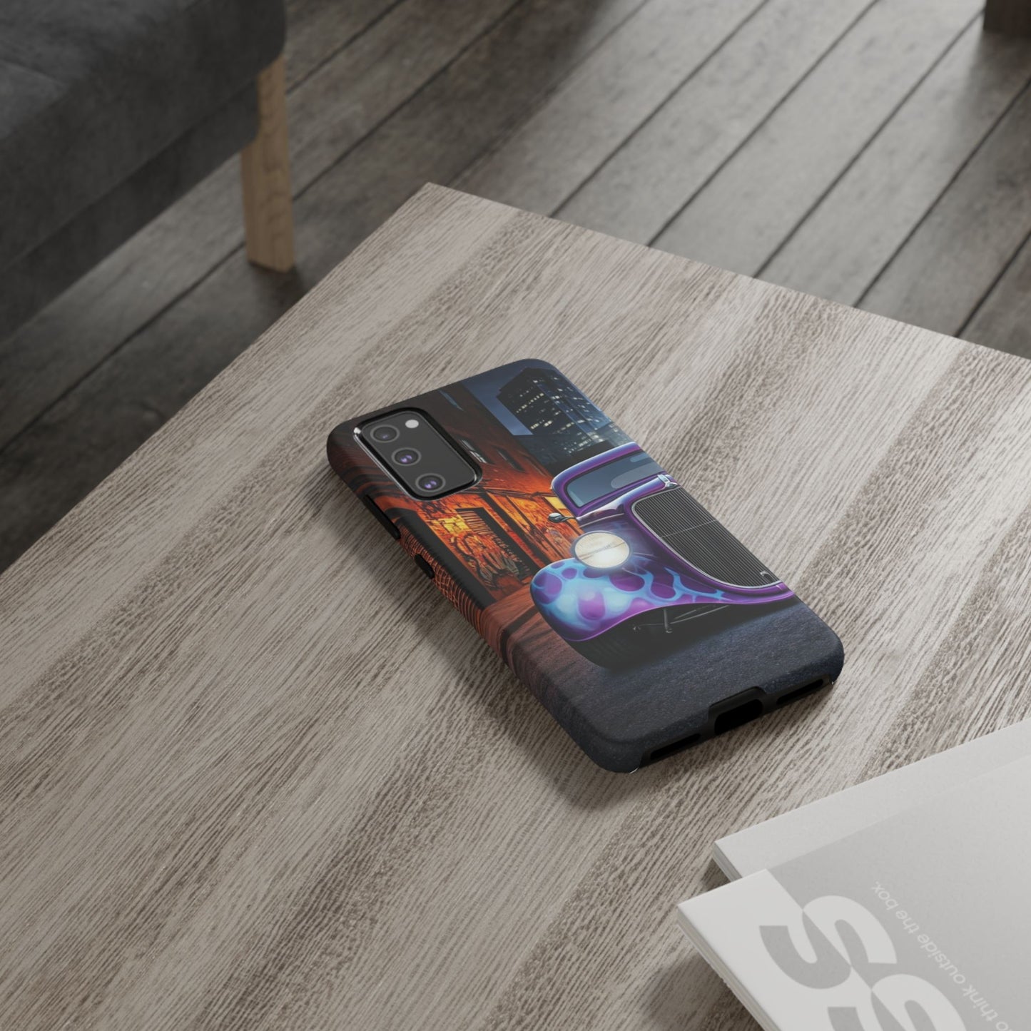 1934 Ford Street Life-Dual Layer Ultra Tough Phone Case Samsung Galaxy S20 FE Matte Printify by The Night Shift Automotive Apparel