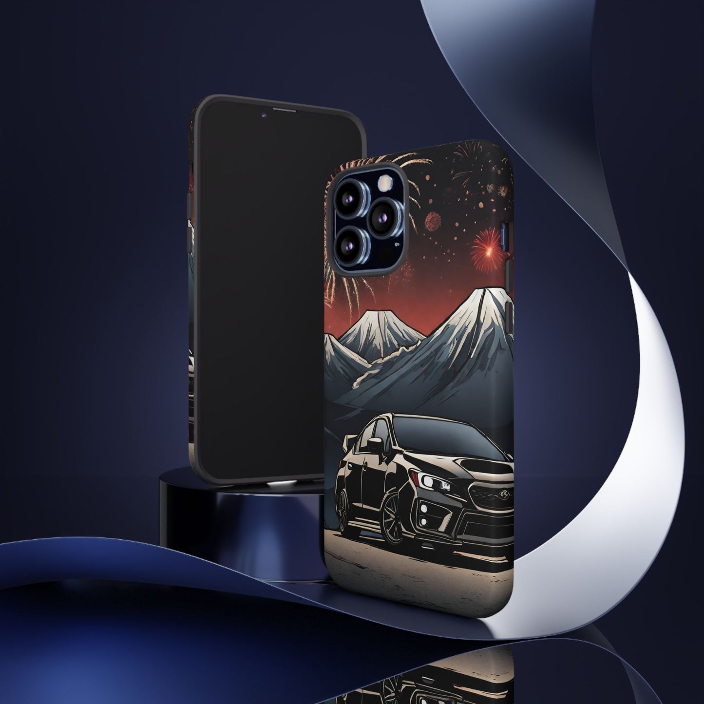 Subaru WRX/STI Fireworks-Dual Layer Ultra Tough Phone Case iPhone 13 Pro Max Matte Printify by The Night Shift Automotive Apparel