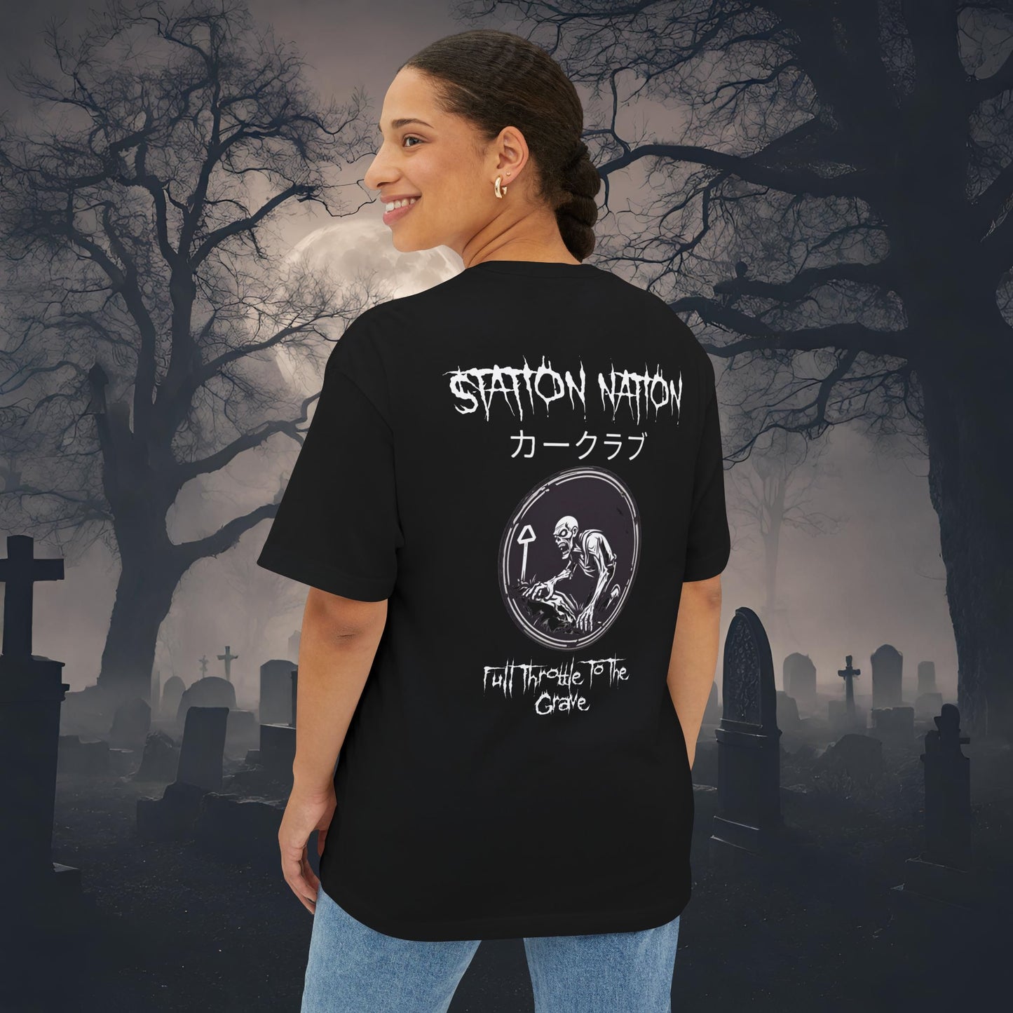 🧟 HALLOWEEN LIMITED EDITION-Premium, Ultra Soft Oversized Boxy Tee