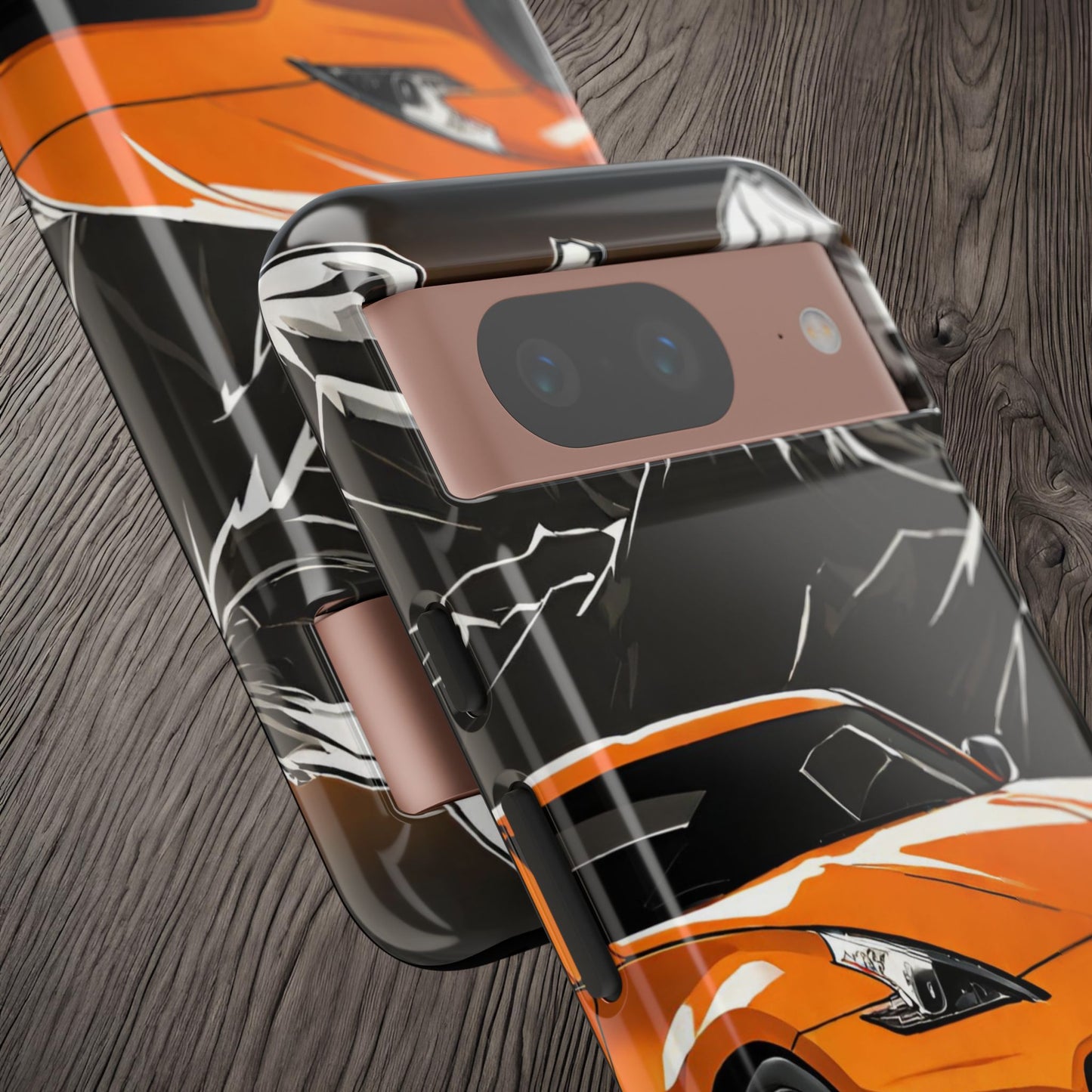 Nissan 370Z Mt Fuji-Dual Layer Ultra Tough Phone Case Printify by The Night Shift Automotive Apparel