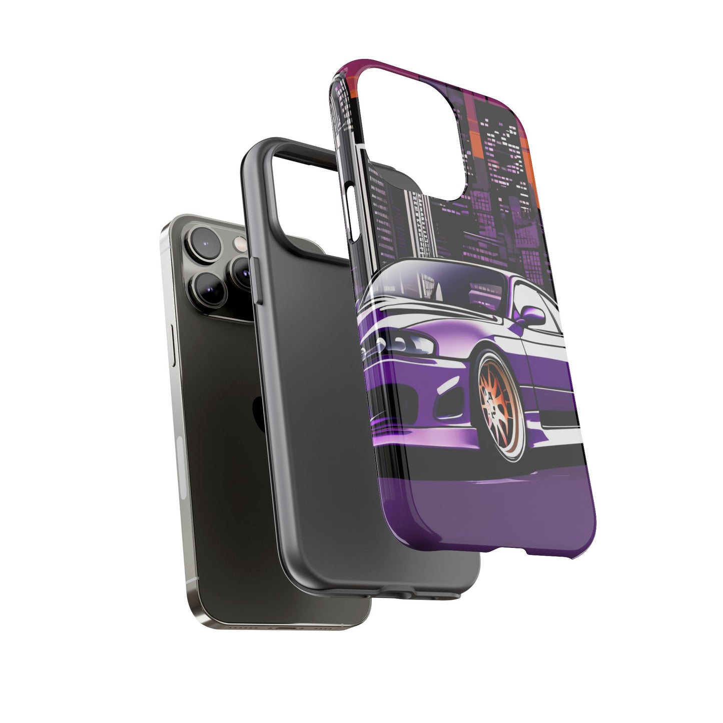 Nissan 240sx S15-Dual Layer Ultra Tough Phone Case Printify by The Night Shift Automotive Apparel