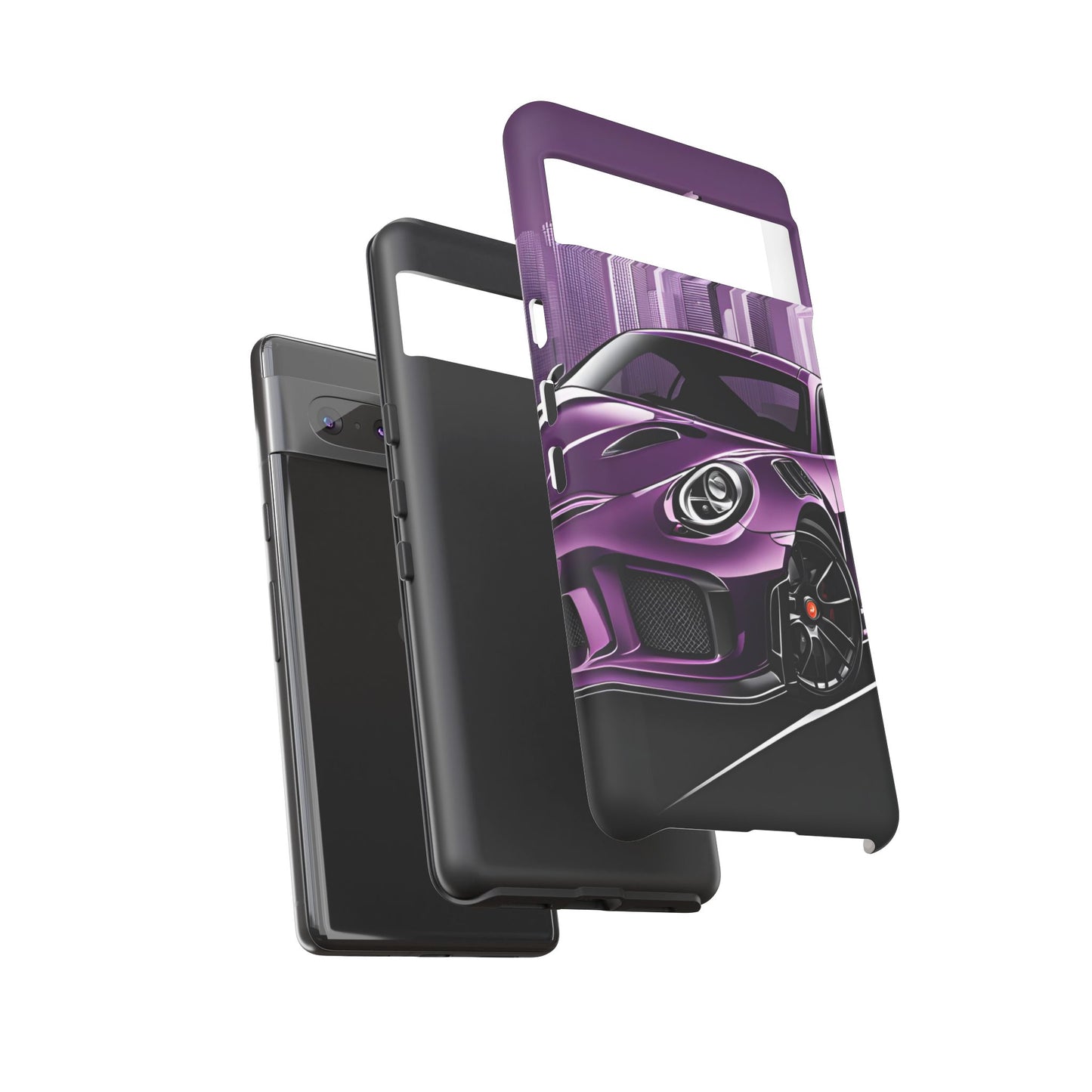 Porsche 911 GT3 RS-Dual Layer Ultra Tough Phone Case Printify by The Night Shift Automotive Apparel