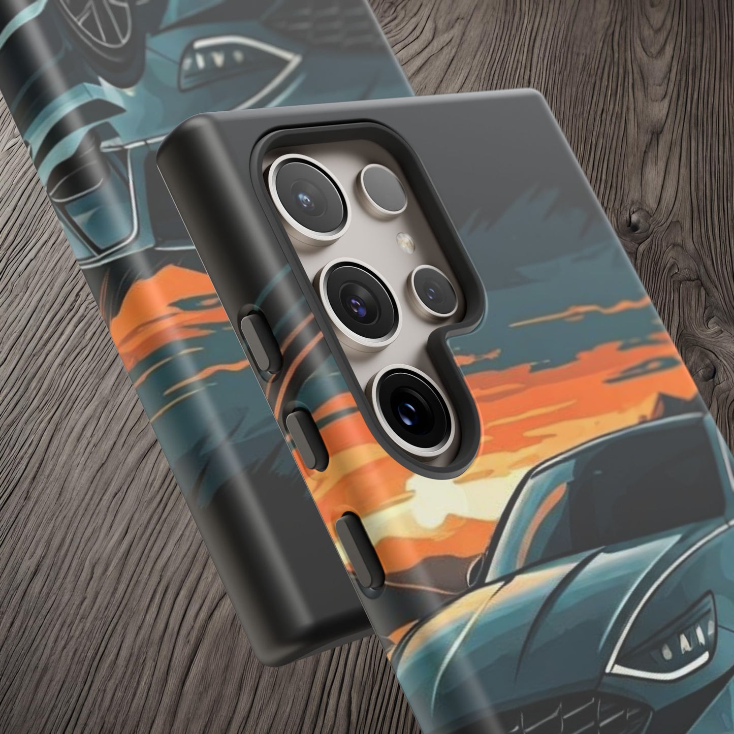 Hyundai Sonata-Sunset Drive-Dual Layer Ultra Tough Phone Case Printify by The Night Shift Automotive Apparel
