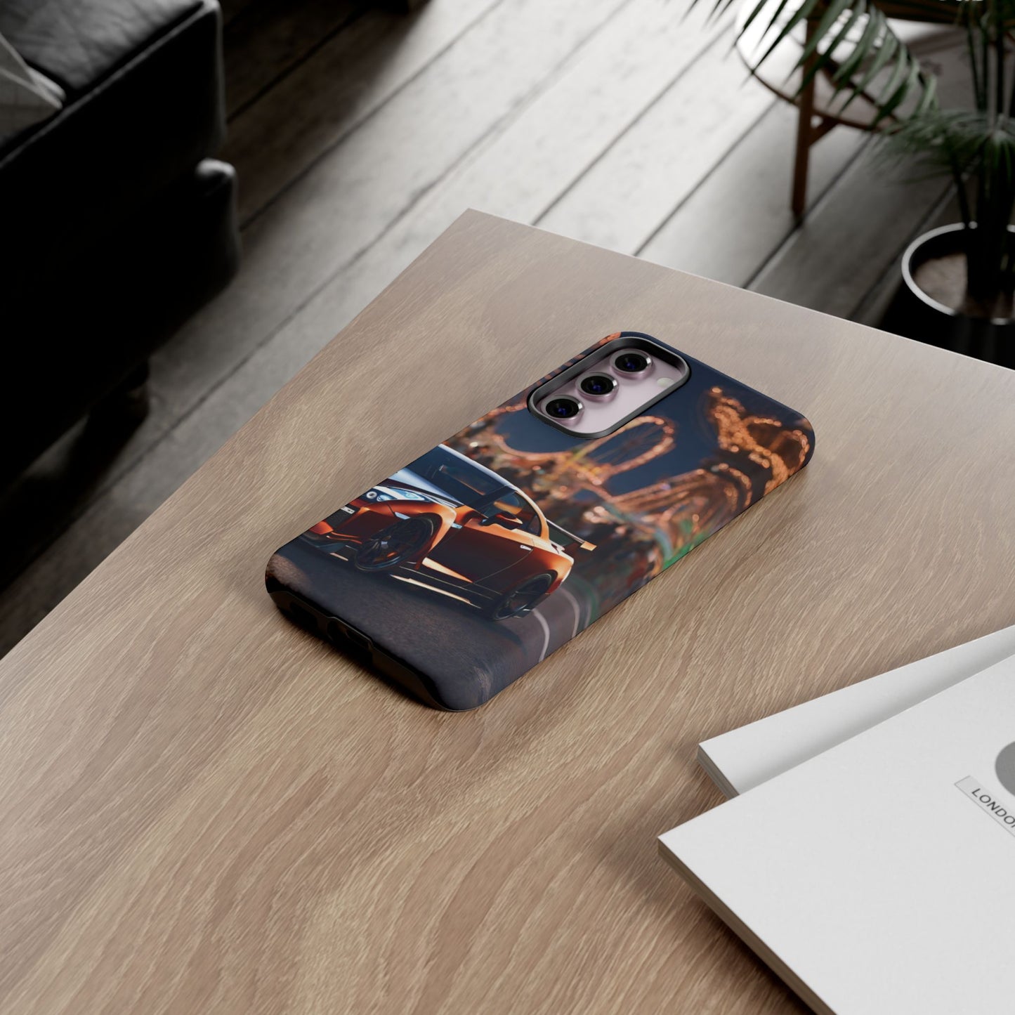Nissan GTR R35-Dual Layer Ultra Tough Phone Case Samsung Galaxy S23 Plus Matte Printify by The Night Shift Automotive Apparel