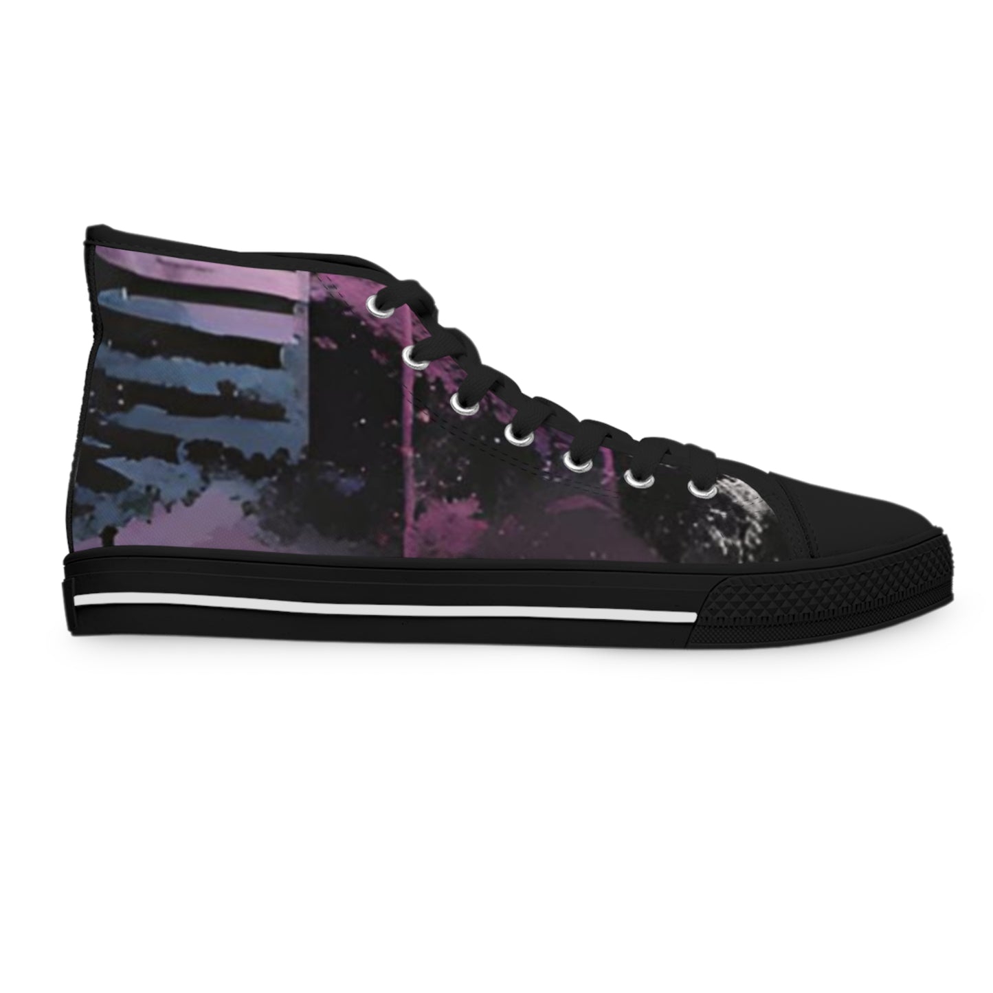 The Night Shift-Women's Canvas High Tops