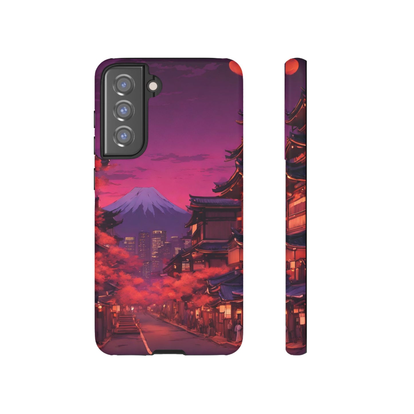 Traditional Japanese Village Countryside-Dual Layer Ultra Tough Phone Case Printify by The Night Shift Automotive Apparel