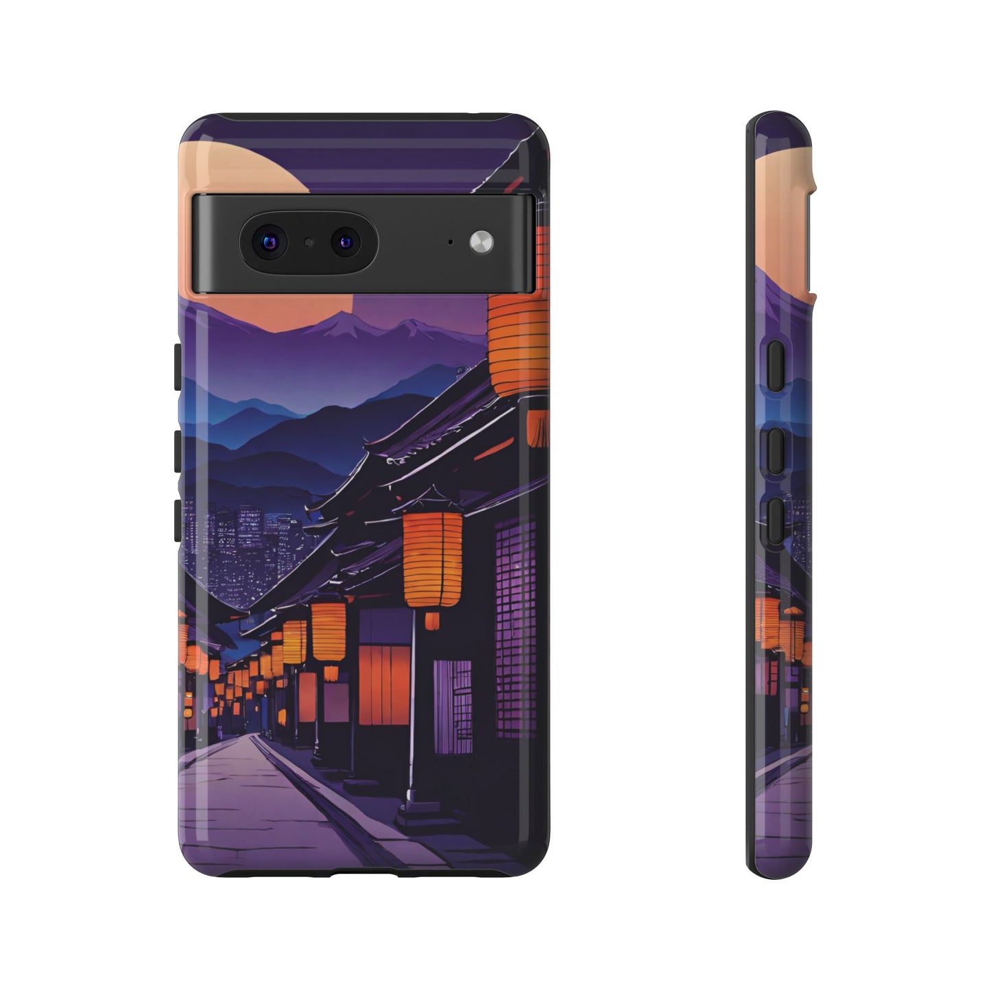 Traditional Japanese Village Countryside-Dual Layer Ultra Tough Phone Case Printify by The Night Shift Automotive Apparel